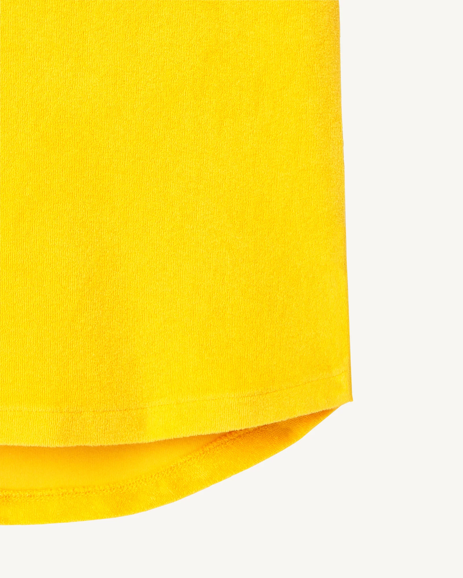 White Meg Terry Dress