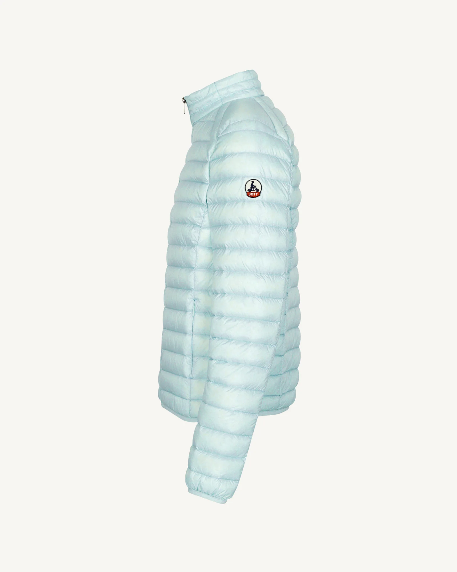 Light Taupe Mat down jacket