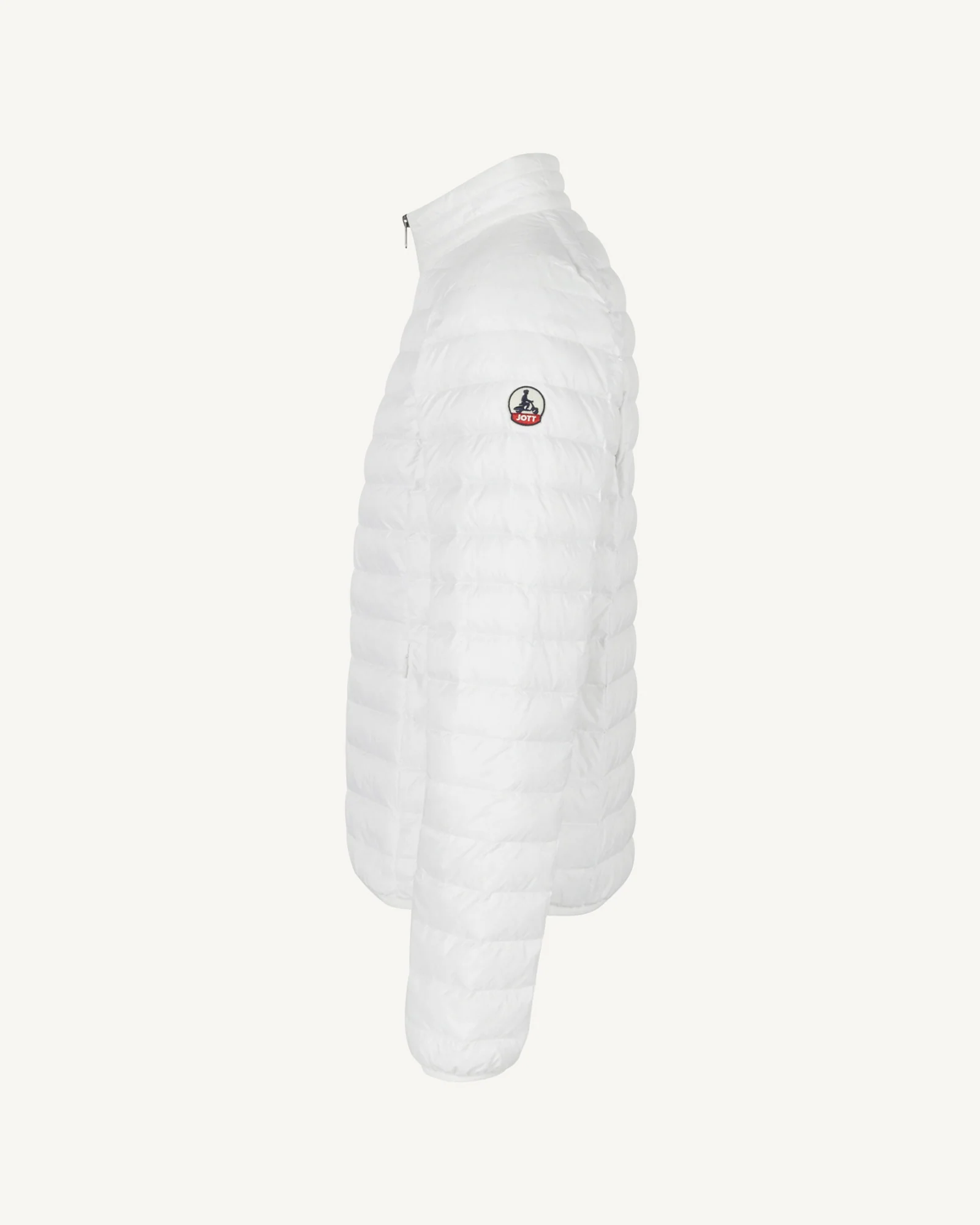 Light Taupe Mat down jacket