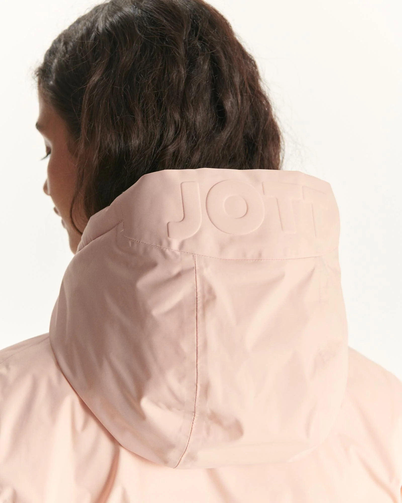 Reversible down jacket Pale pink/Aubergine Vienna