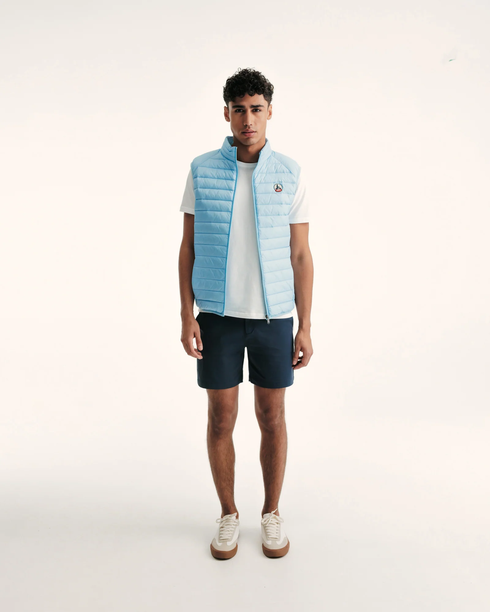 Down jacket sleeveless Celestial Blue Tom