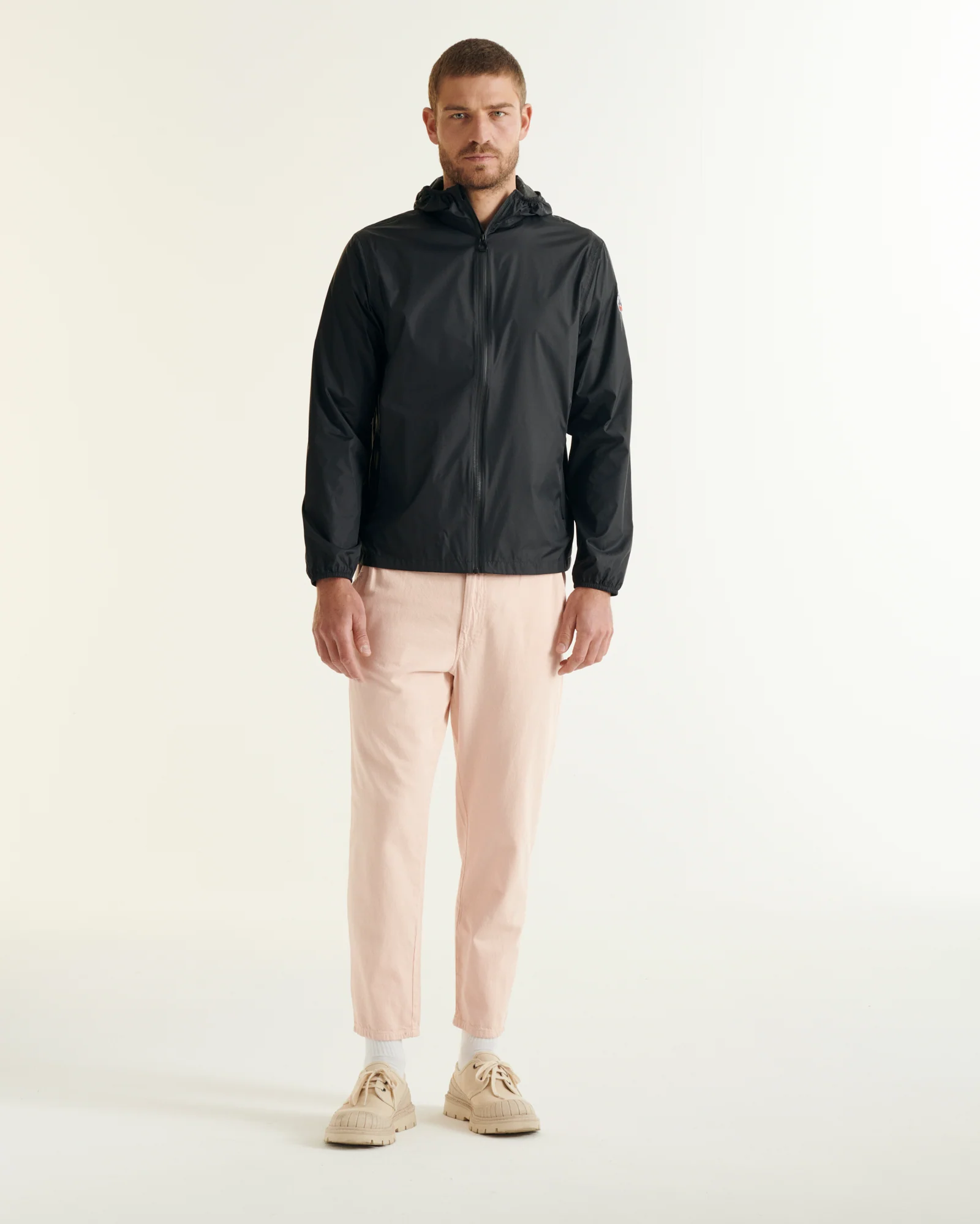 Derry Celestial Blue packable raincoat