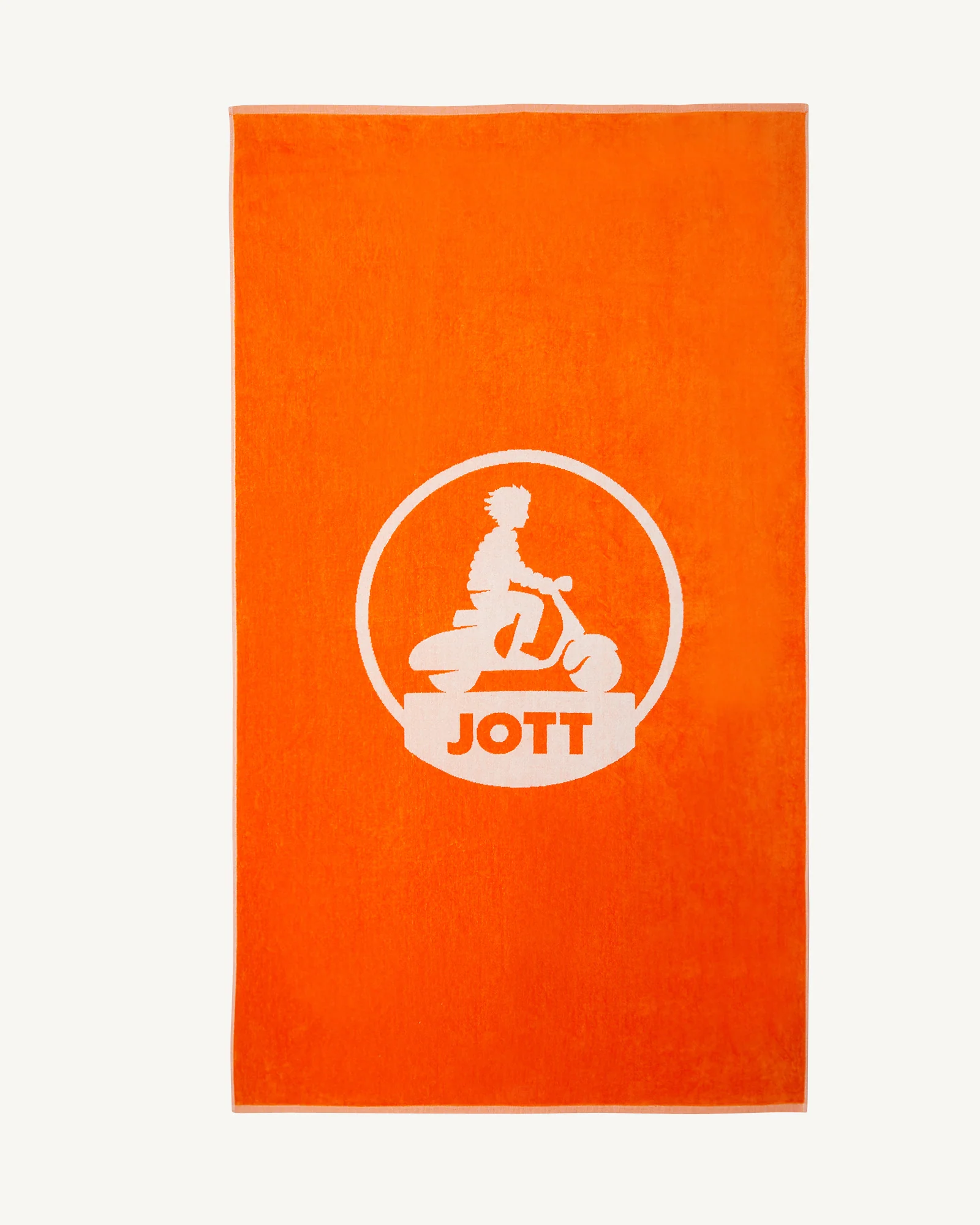 Tangerine Beach terry towel