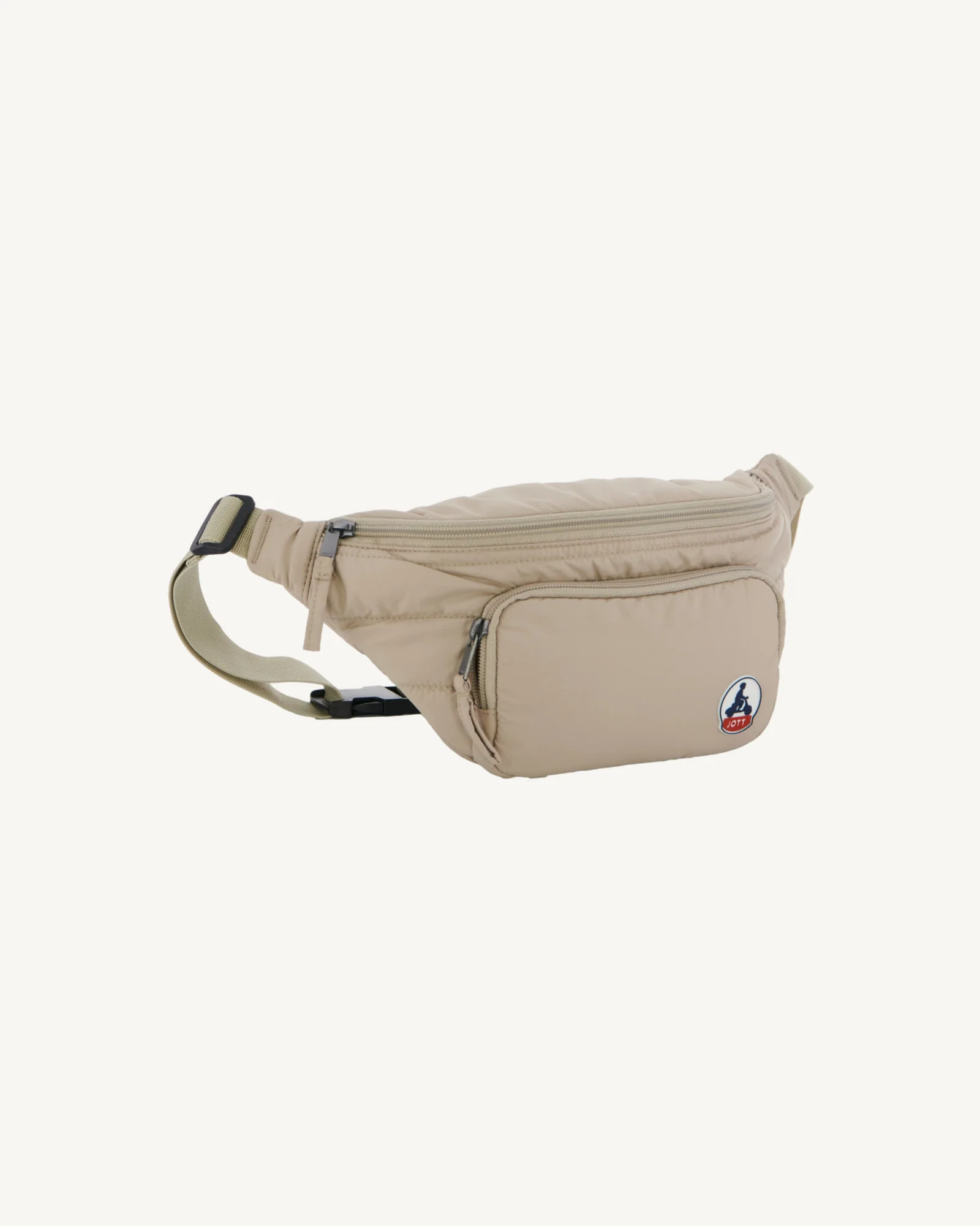 Dena 2.0 Beige bi-material fanny pack