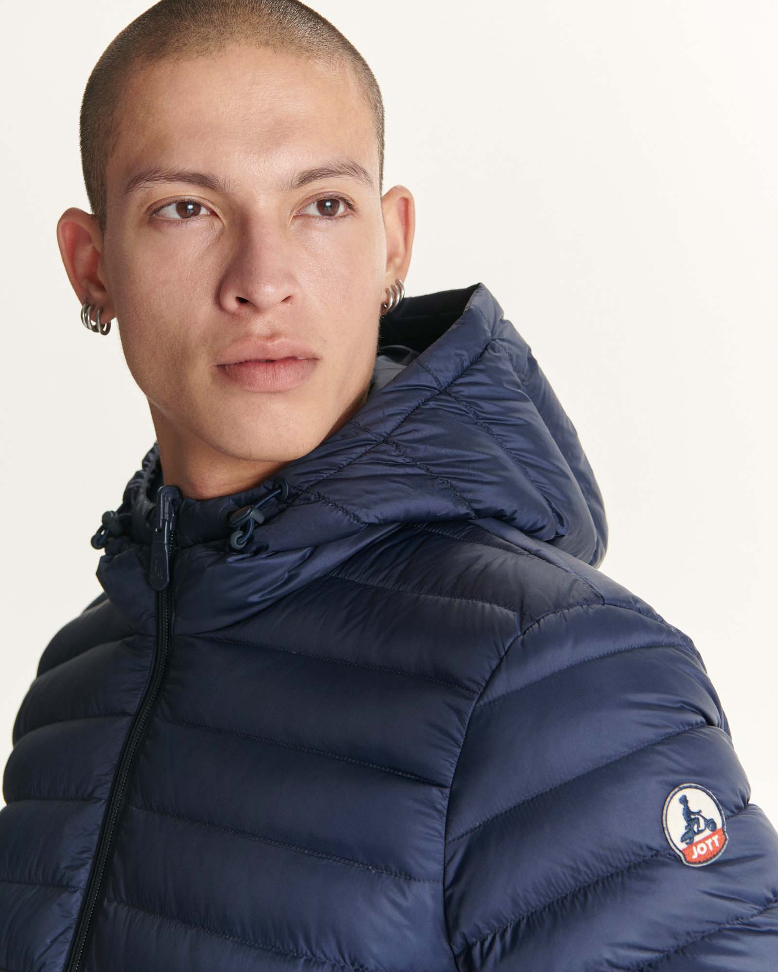 Navy Amsterdam reversible down jacket