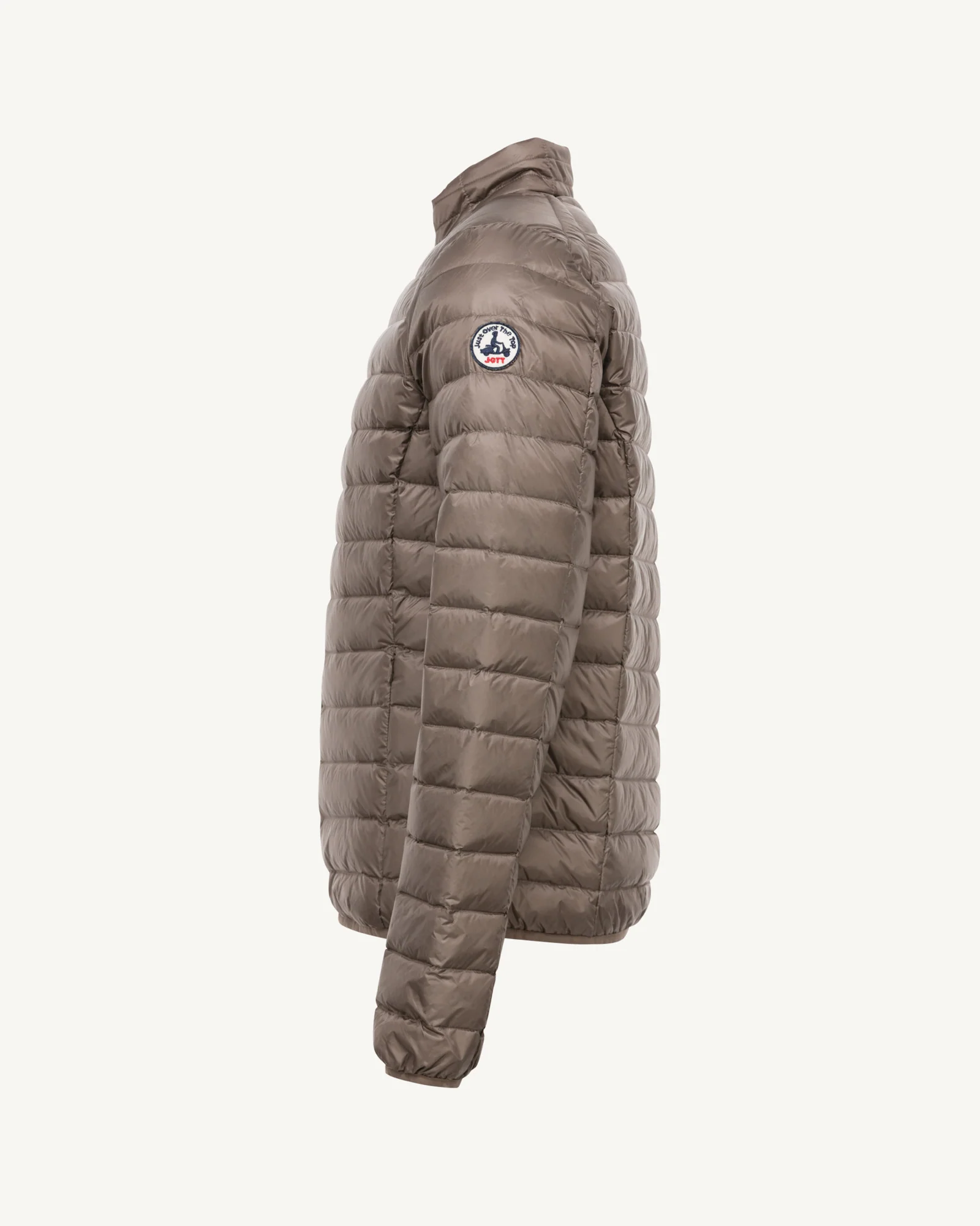 Light Taupe Mat down jacket