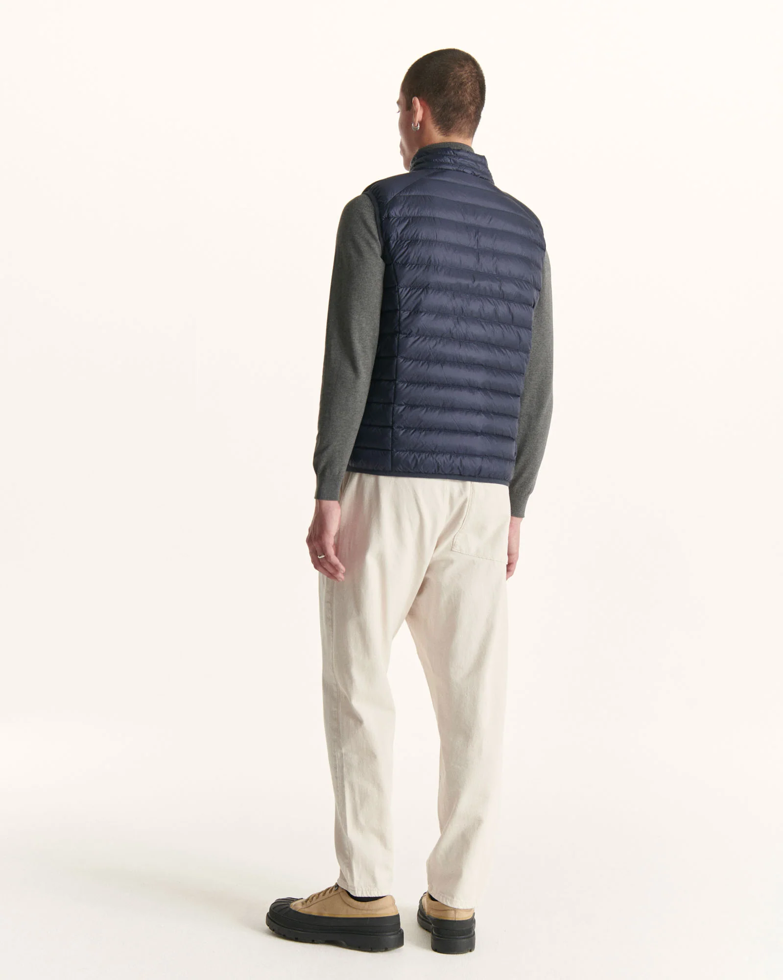 Down jacket sleeveless Celestial Blue Tom