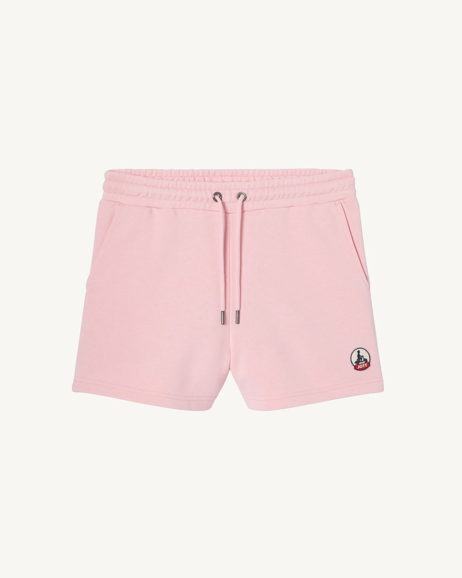 Shorts in organic cotton Rose pêche Barcelona 2.0