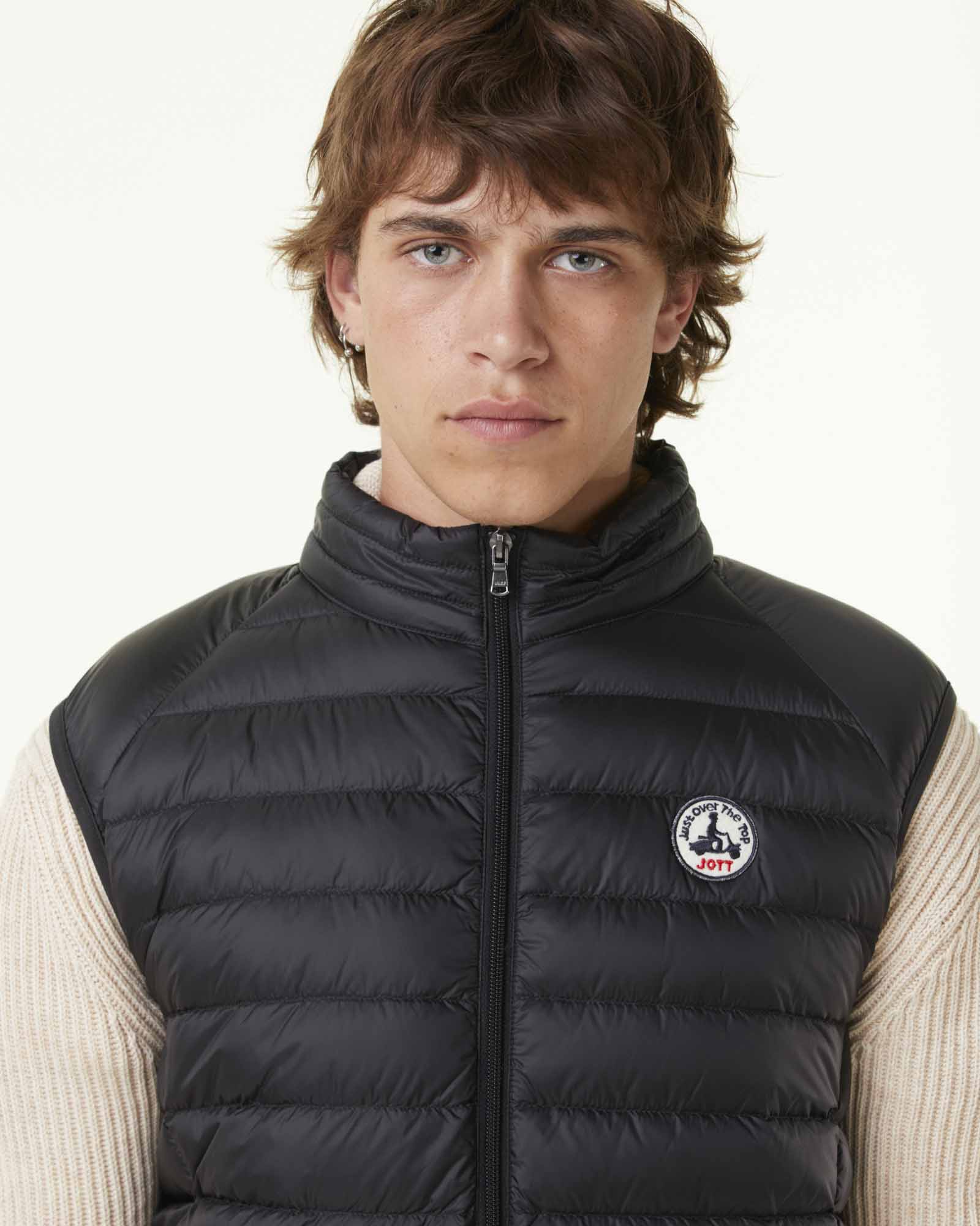 Down jacket sleeveless Celestial Blue Tom