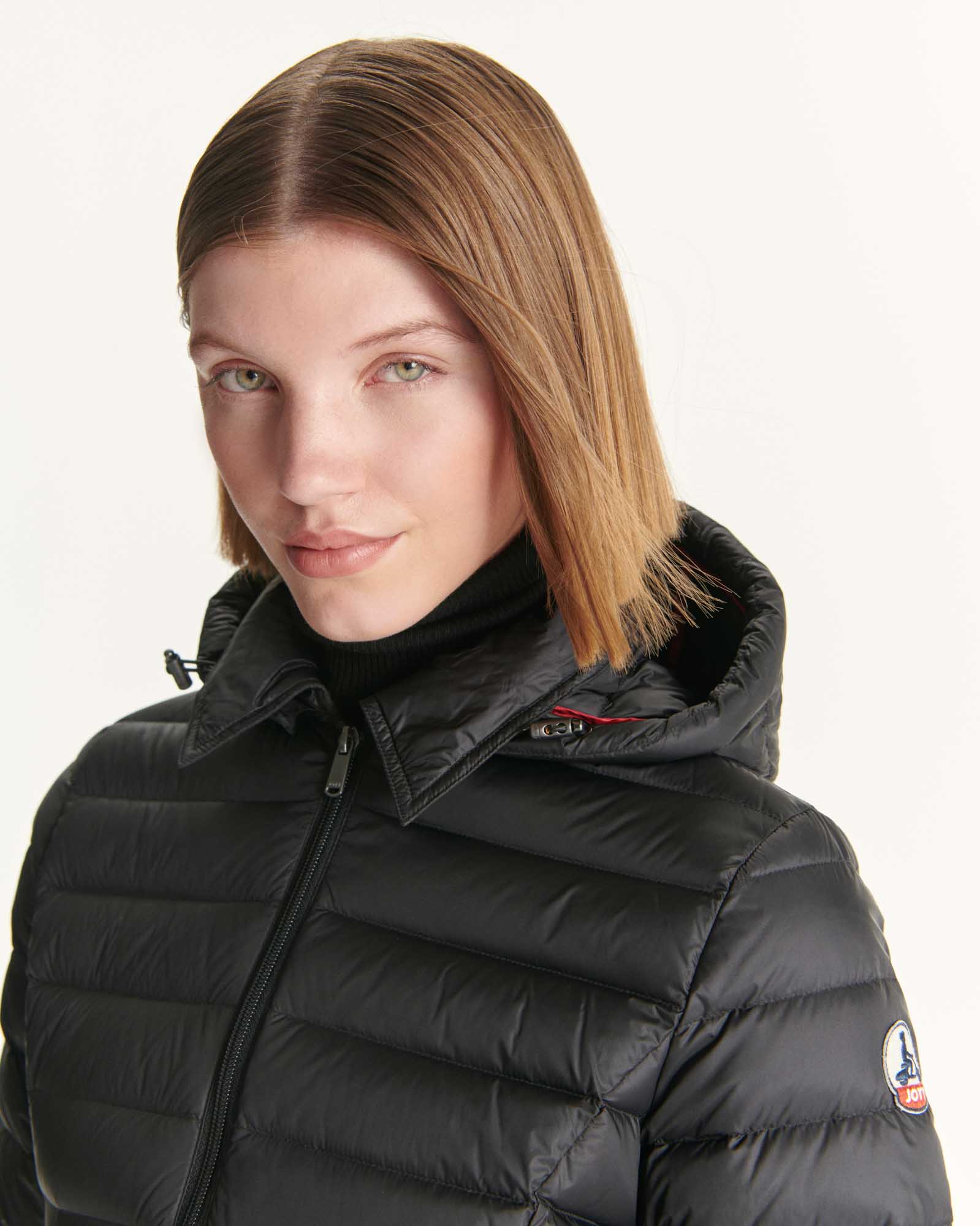 Down jacket long and light Black Laurie 2.0