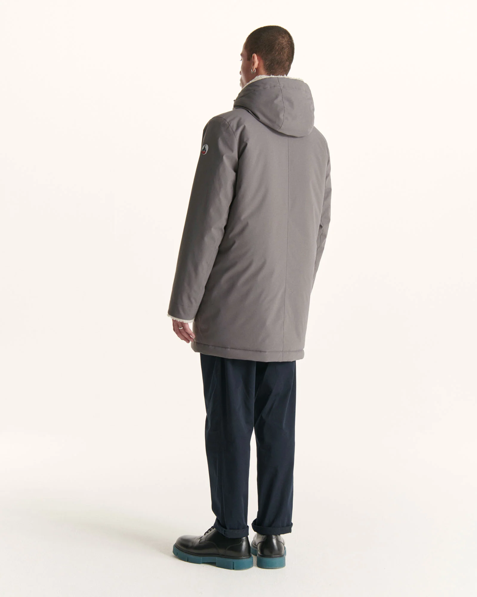 Grand Froid Anthracite Toundra hooded parka