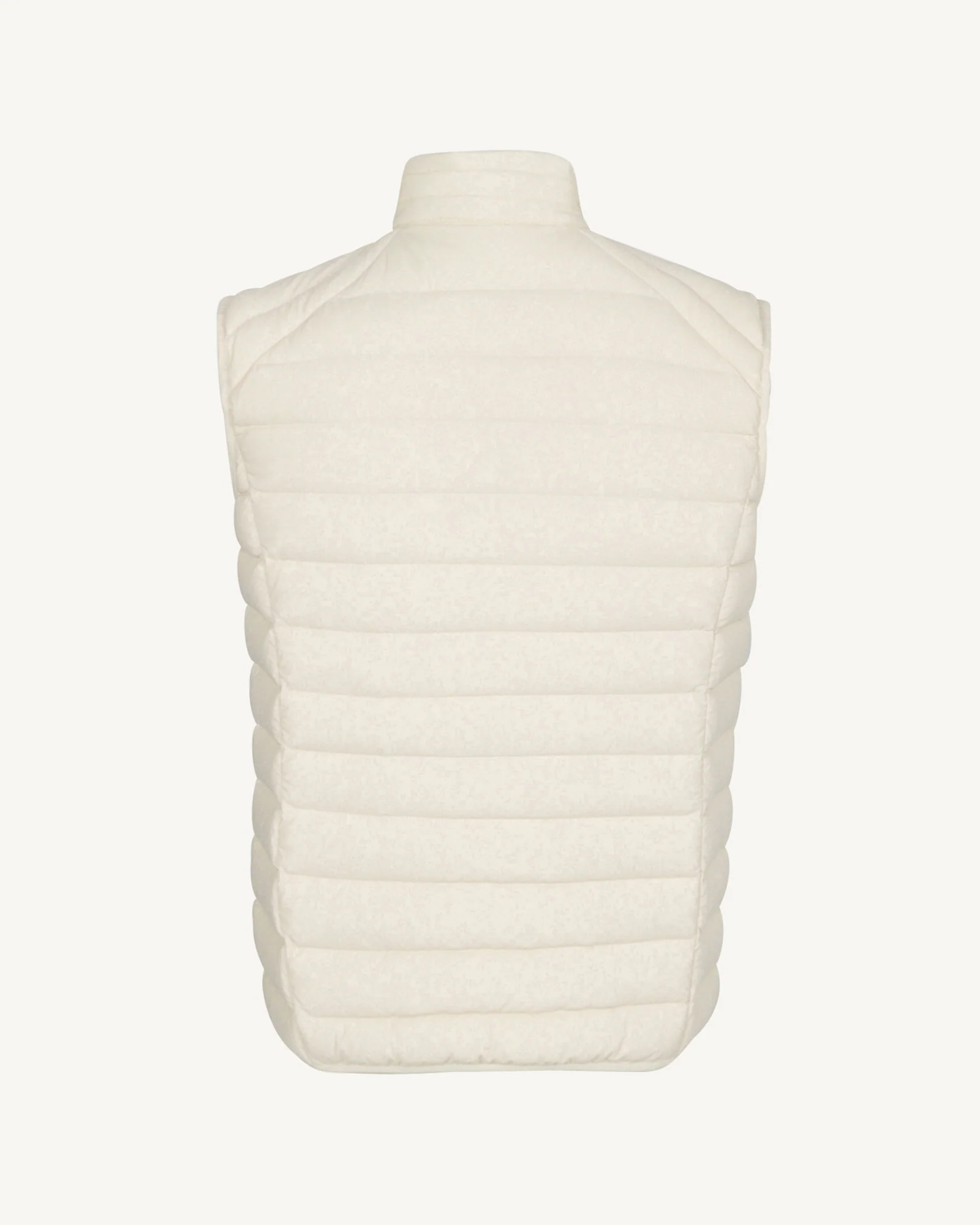 Down jacket sleeveless stretch Marine Arafo