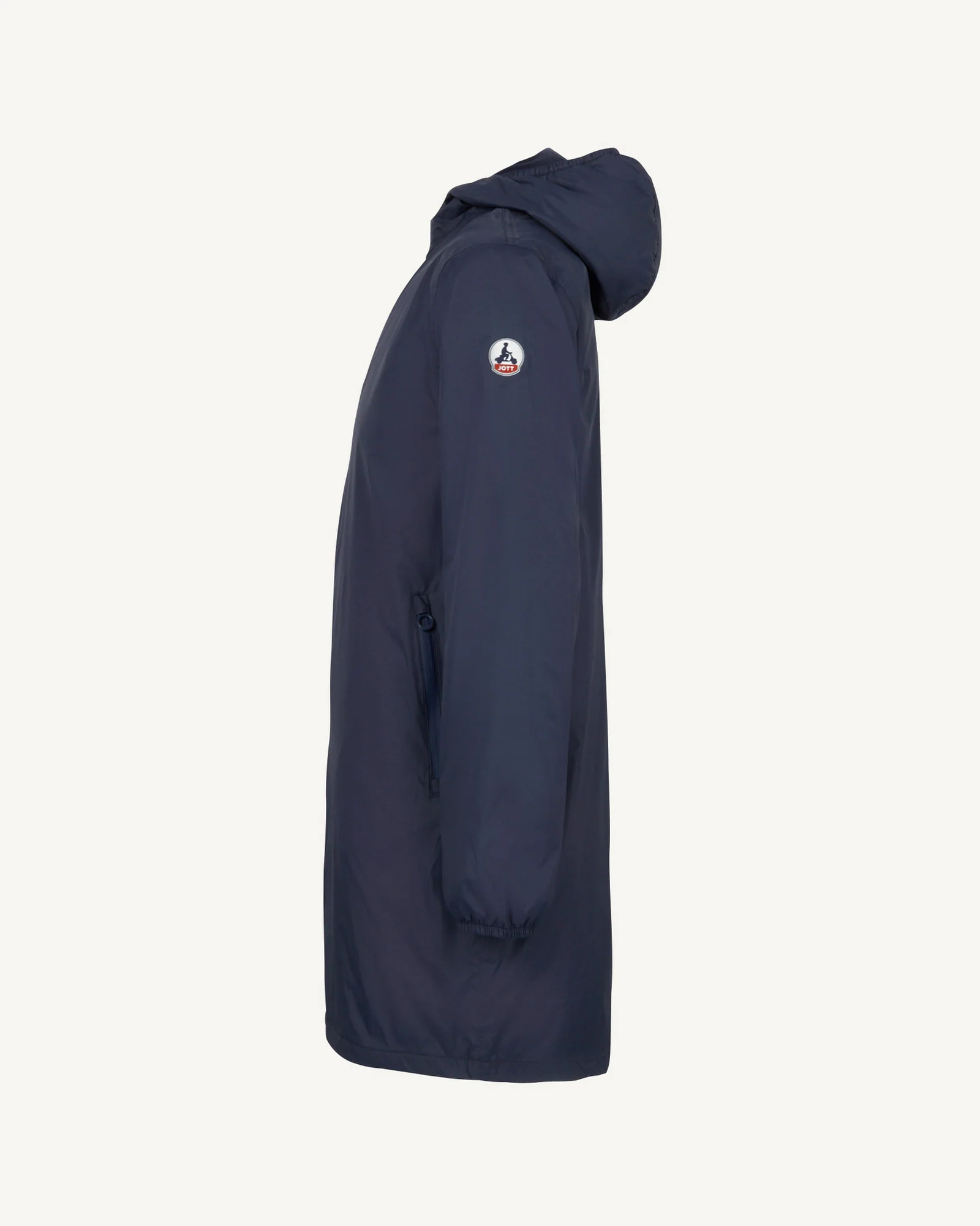 Oban Polar Marine fleece-lined long raincoat