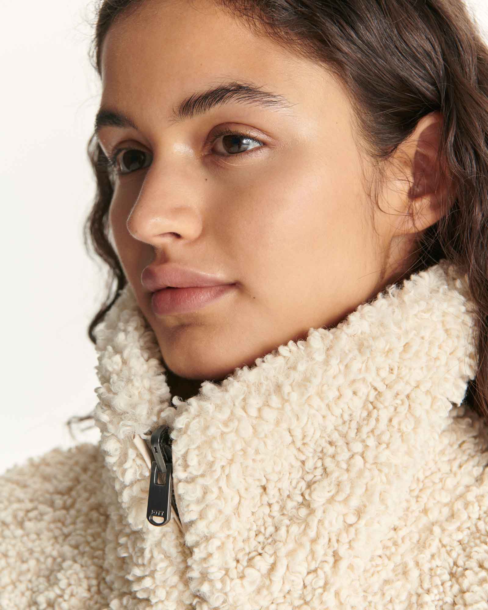 Down jacket sleeveless reversible Grand Froid Natural Daria 2.0