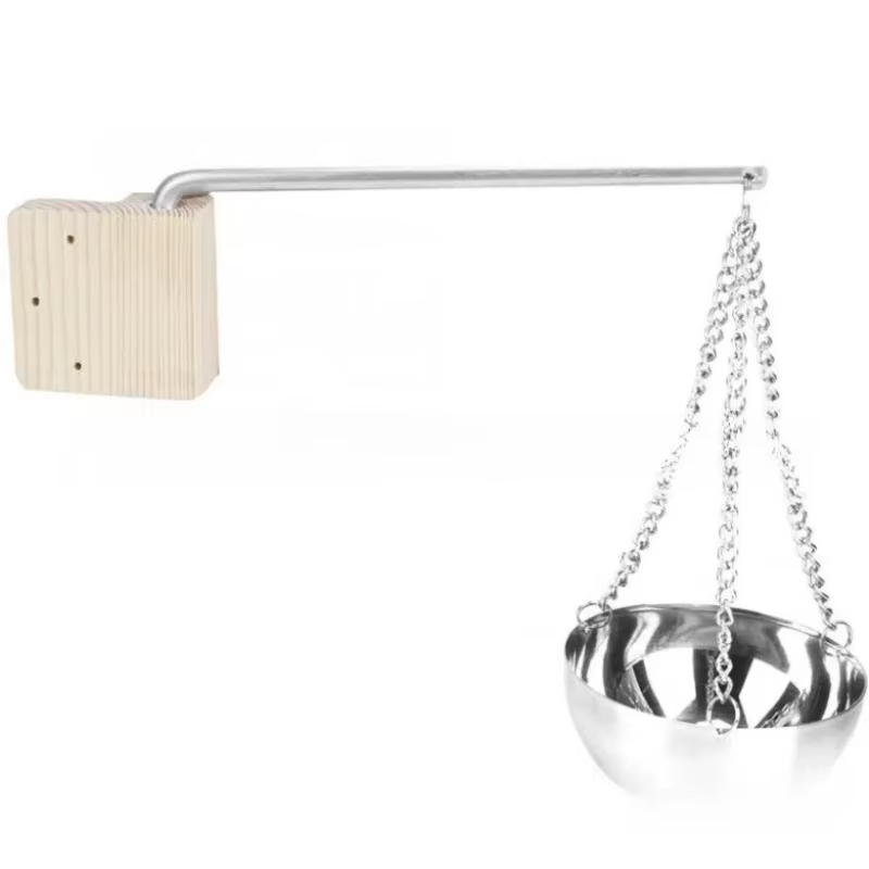 สแตนเลสซาวน่าน้ํามันถ้วยชามน้ํามันหอมระเหยคอนเทนเนอร์น้ํามันหอมระเหยสําหรับซาวน่าอุปกรณ์เสริมใช้งานง่ายทนทาน