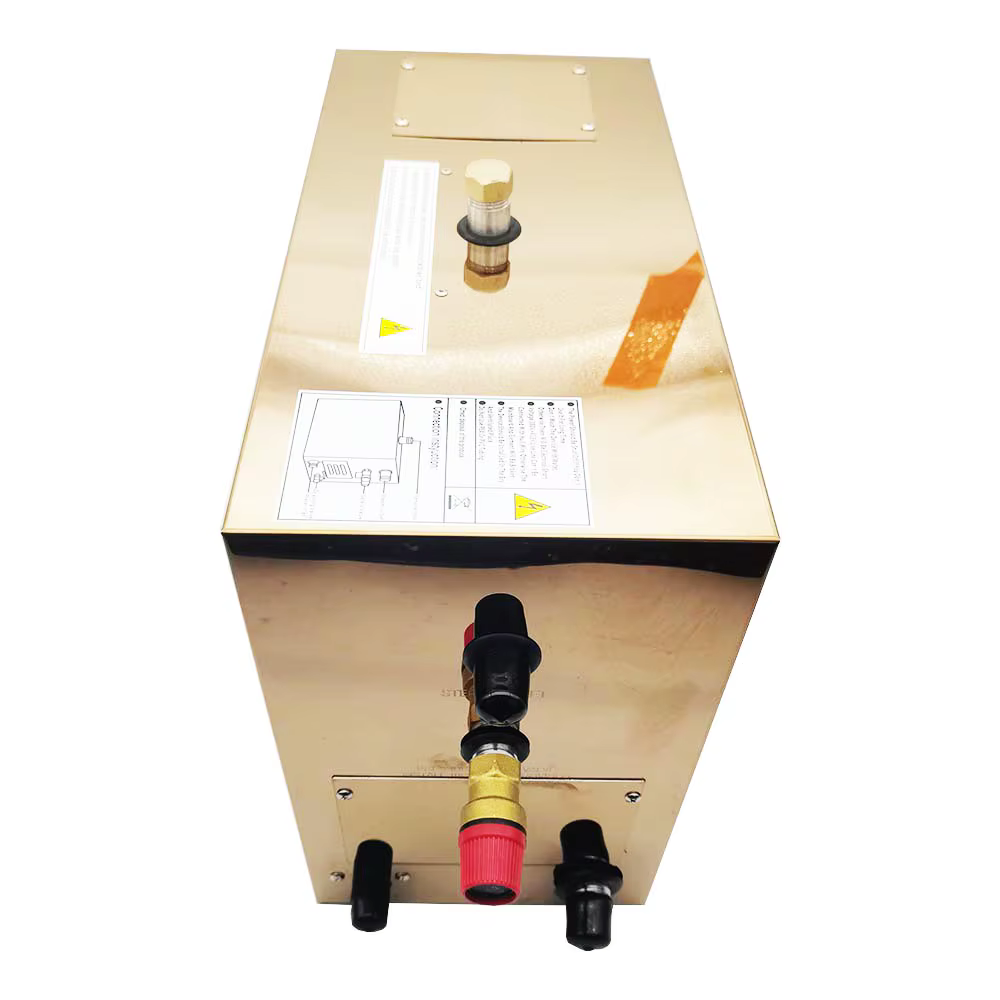 สแตนเลสสตีลเครื่องกำเนิดไฟฟ้าอัตโนมัติตะกรันซาวน่า Steam Bath Spa Room Digital Controller 12kw