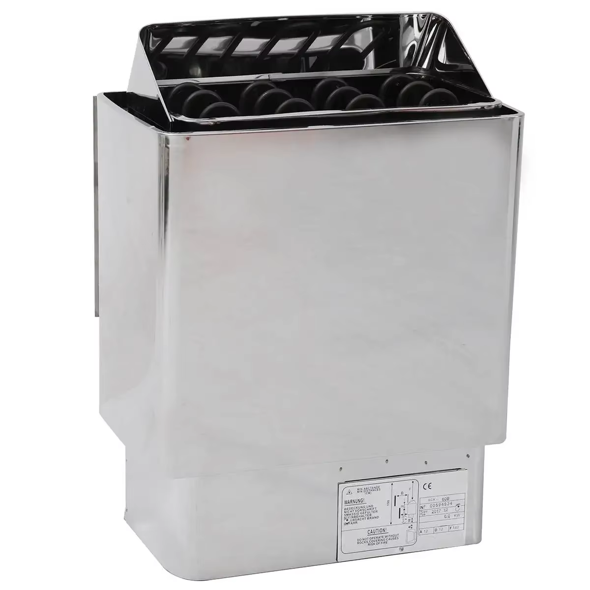 เครื่องทำซาวน่าไฟฟ้า6000วัตต์เครื่องทำซาวน่าแบบเปียกแห้งเตาสแตนเลสสำหรับบ้านโรงแรมอาบน้ำอาบน้ำสปา