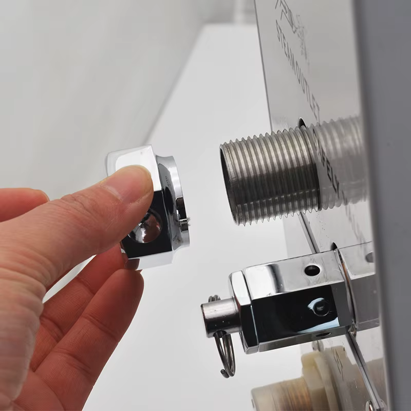 อบไอน้ำหัวฉีดไอน้ำสำหรับ Mini Bath เครื่องกำเนิดไฟฟ้าอุปกรณ์เสริมสแตนเลสสตีล G 1/2 G3/4