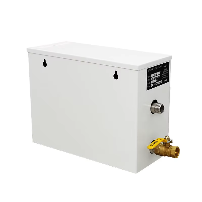 เครื่องกำเนิดไอน้ำซาวน่า ST30 220V 3KW สำหรับห้องซาวน่าในบ้าน ห้องอาบน้ำ ห้องสปา พร้อมระบบควบคุมแบบดิจิตอล