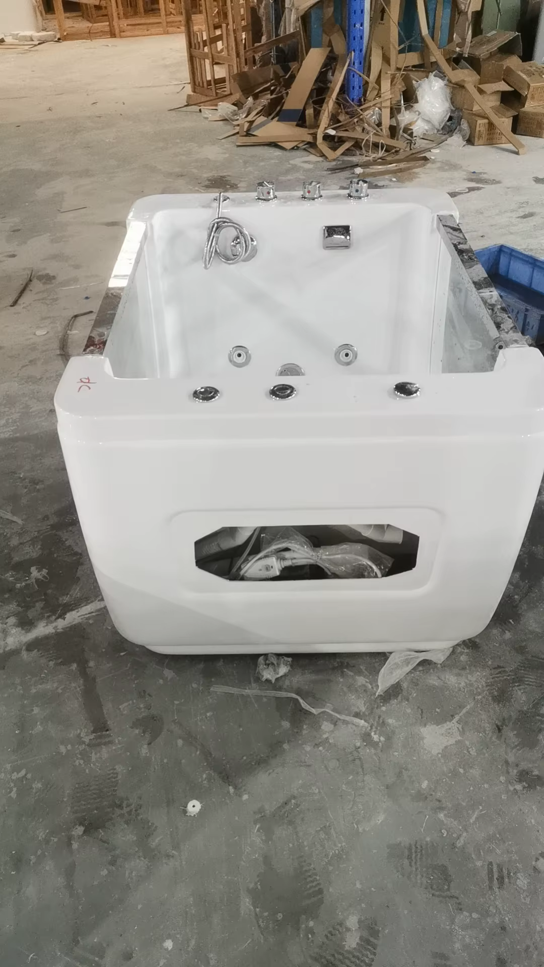 1100X850X800mm เด็กทารกแบบพกพาสปาอะคริลิคนวดด้วยพลังน้ําอ่างน้ําวนเด็กอ่างอาบน้ําเด็ก NS806a