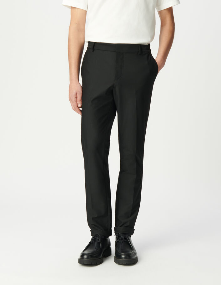 Pantalon de costume noir ULTRA MOBILITY Homme