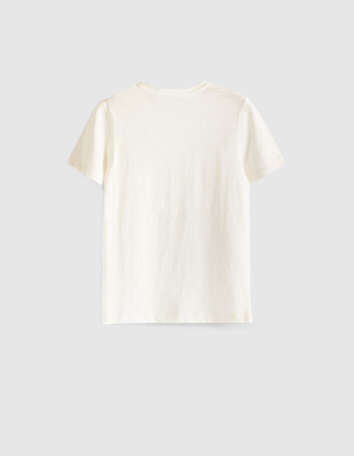 Tee-shirt blanc Essentiel en coton bio