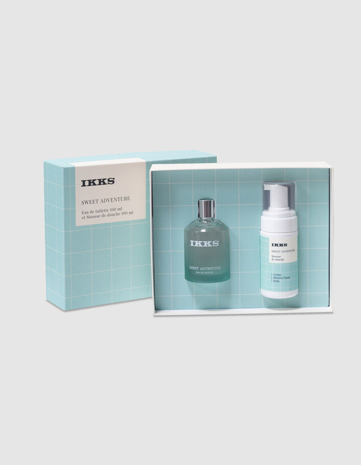 Coffret Sweet Adventure 100ml et mousse de douche
