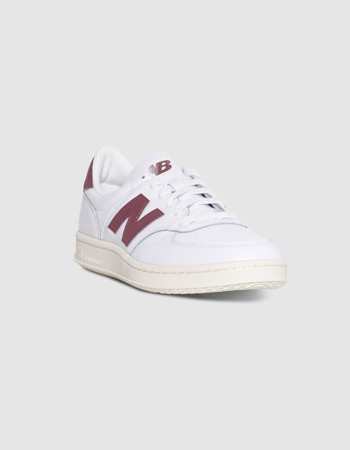 Baskets blanches NEW BALANCE T500 Homme