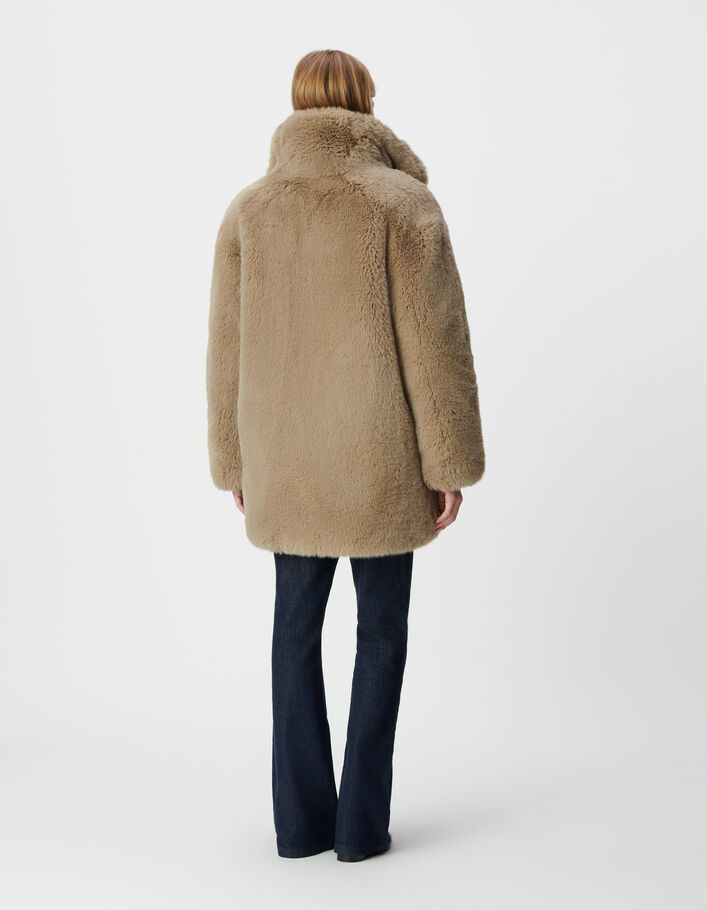 Manteau oversize beige Femme