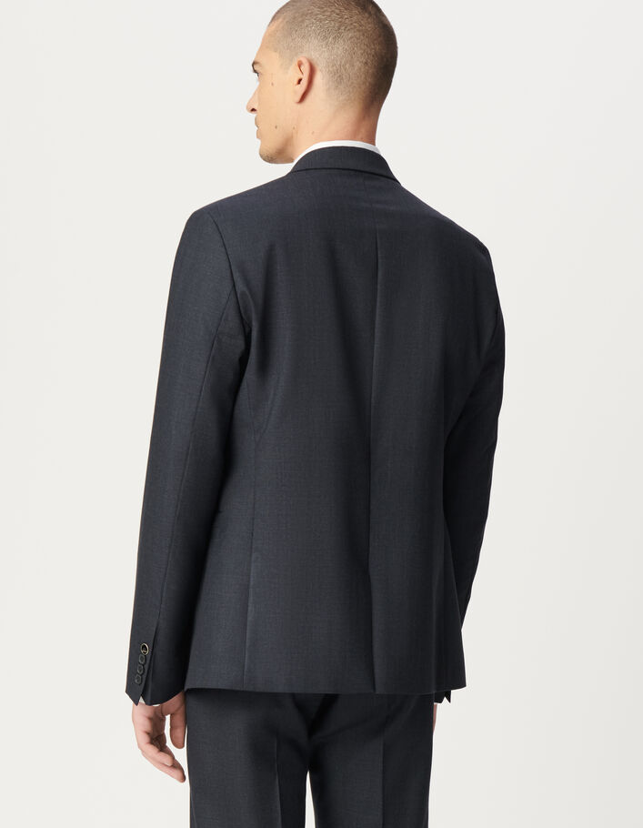 Veste de costume marine 100% laine Homme