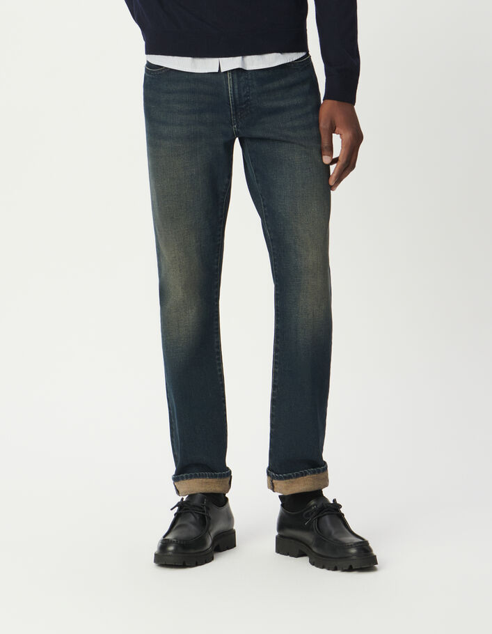 Jean slim marine Bruce Homme