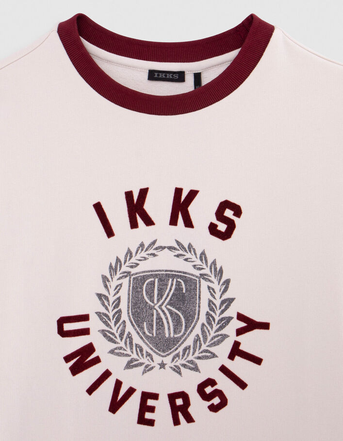 Robe T-shirt beige esprit Coll&egrave;ge fille