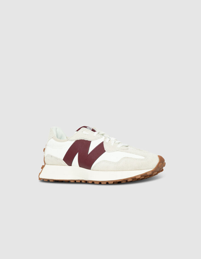 Baskets bordeaux NEW BALANCE 327 Femme