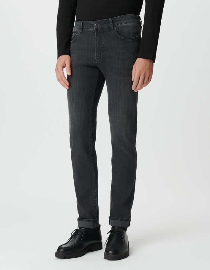 Jean slim gris Bruce Homme