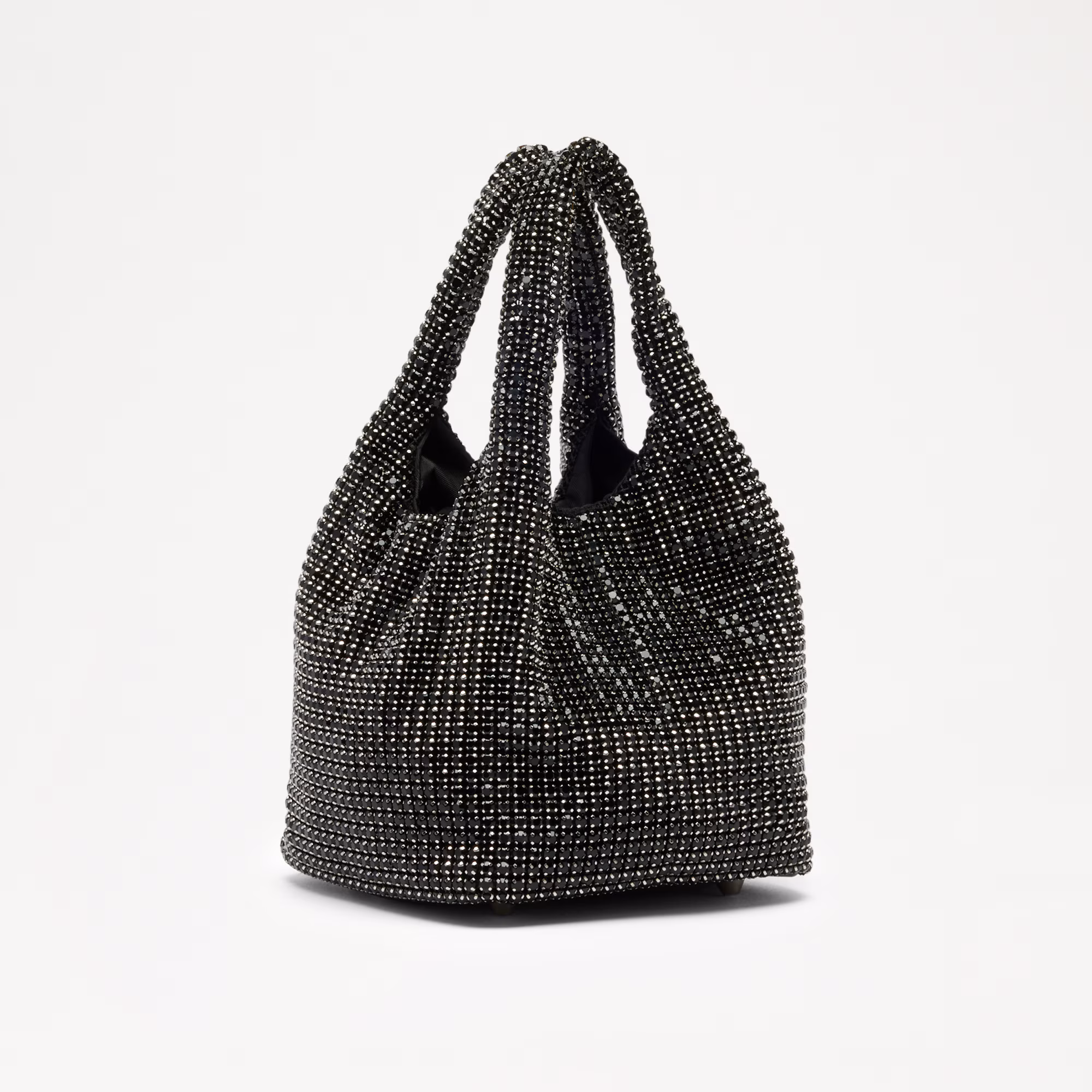 Glisten Tote<br>Rhinestone Crystal Bucket Bag