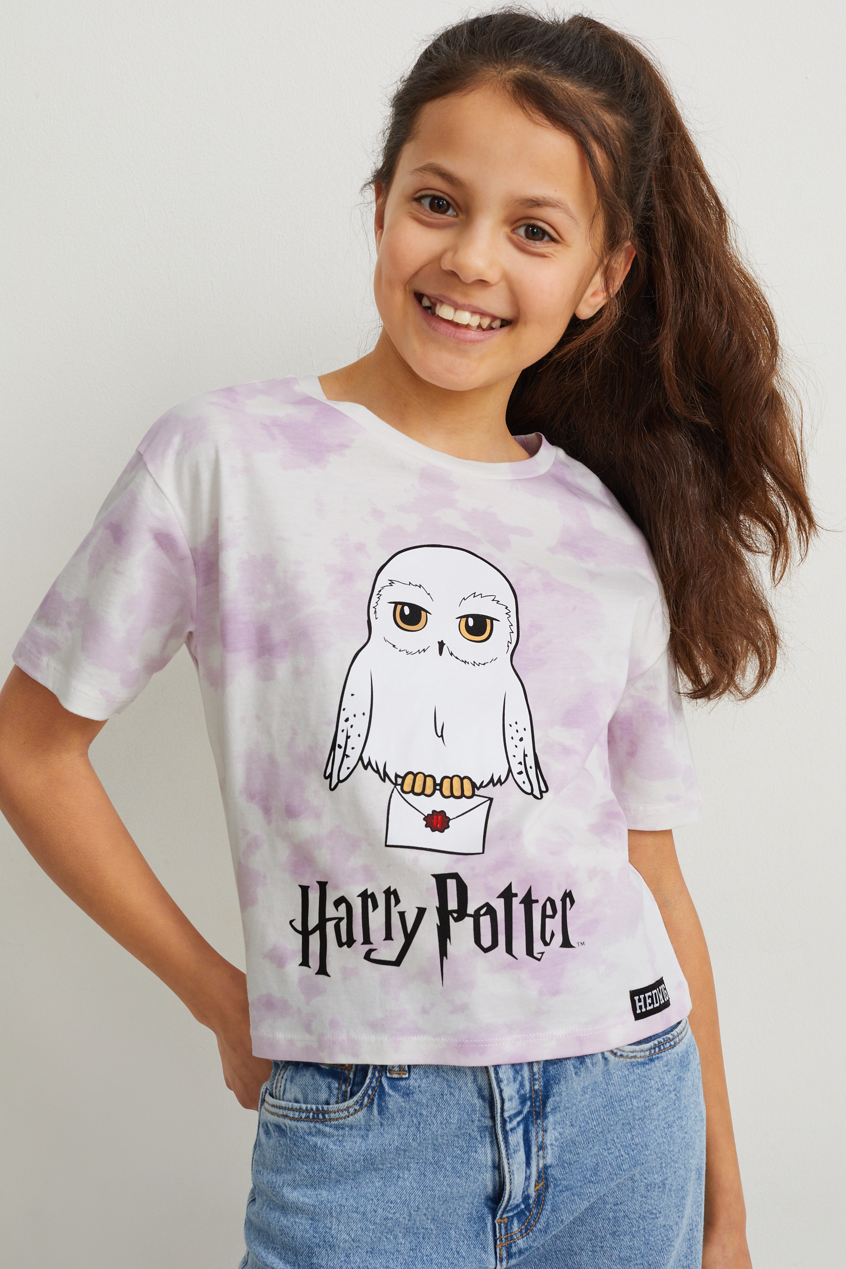 Harry Potter - set - short sleeve T-shirt and scrunchie - 2 piece