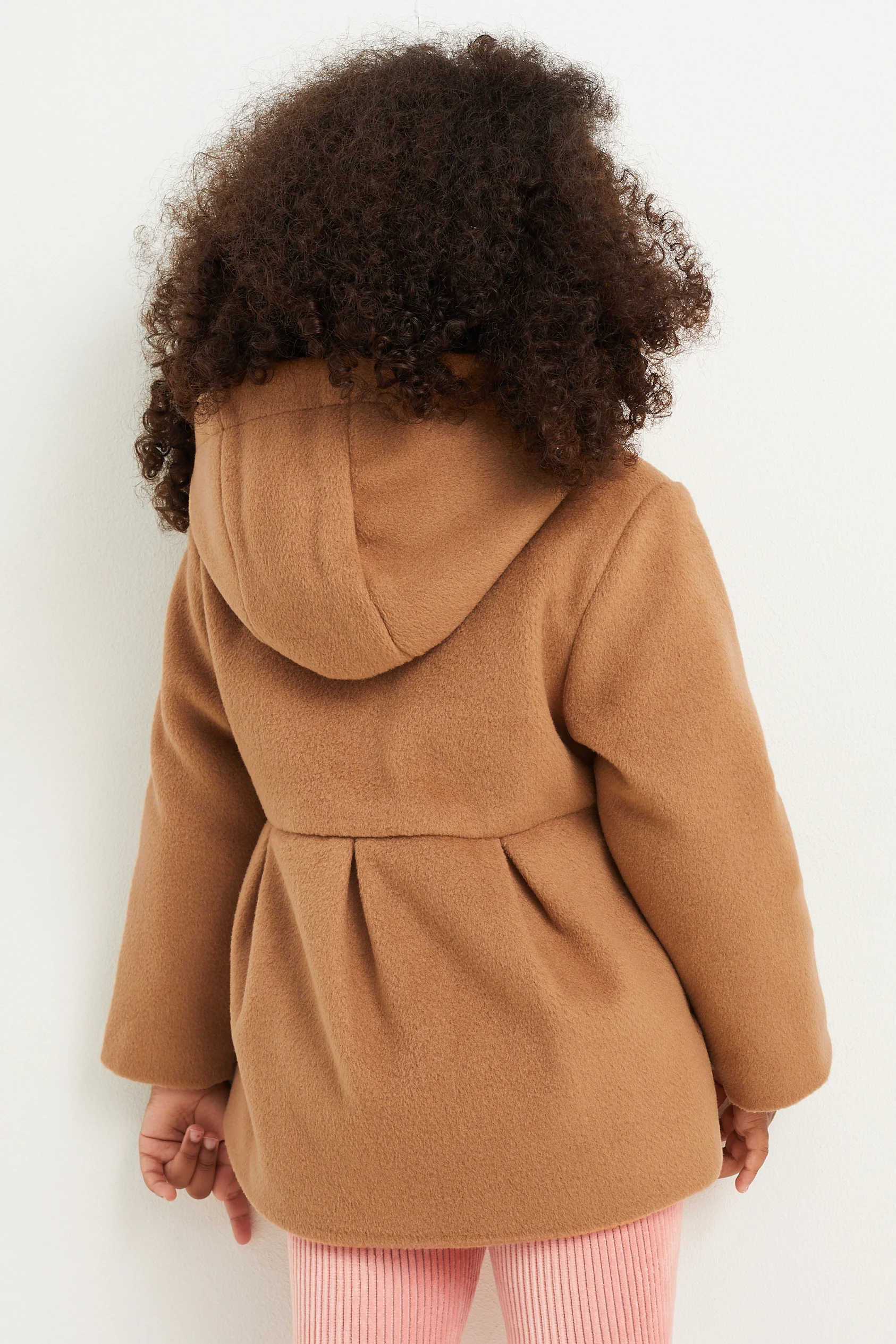 Set - jacket with hood and scarf - 2 piece