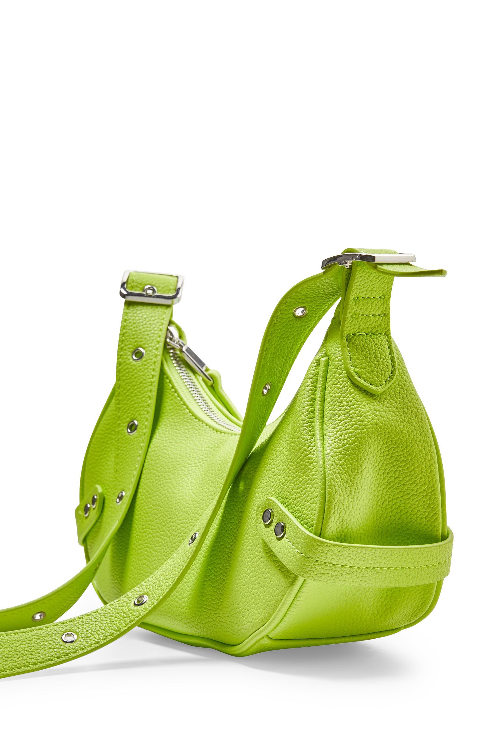 Set - small shoulder bag and wallet - faux leather