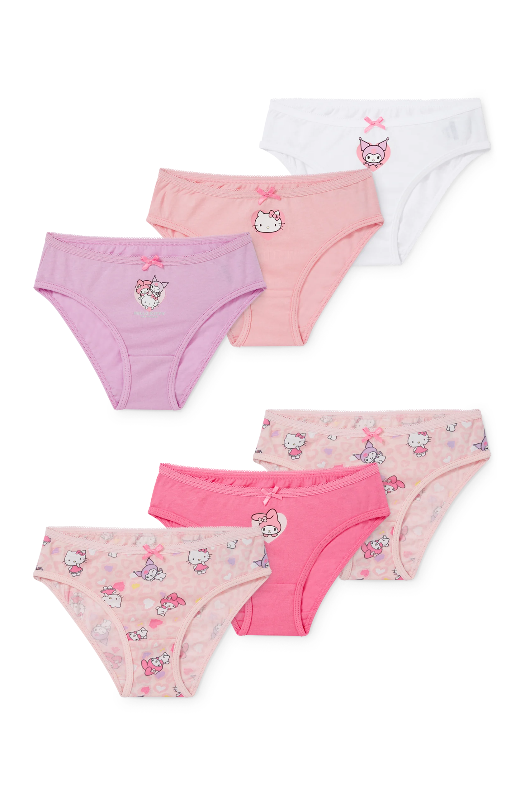 Multipack of 6 - Hello Kitty - briefs