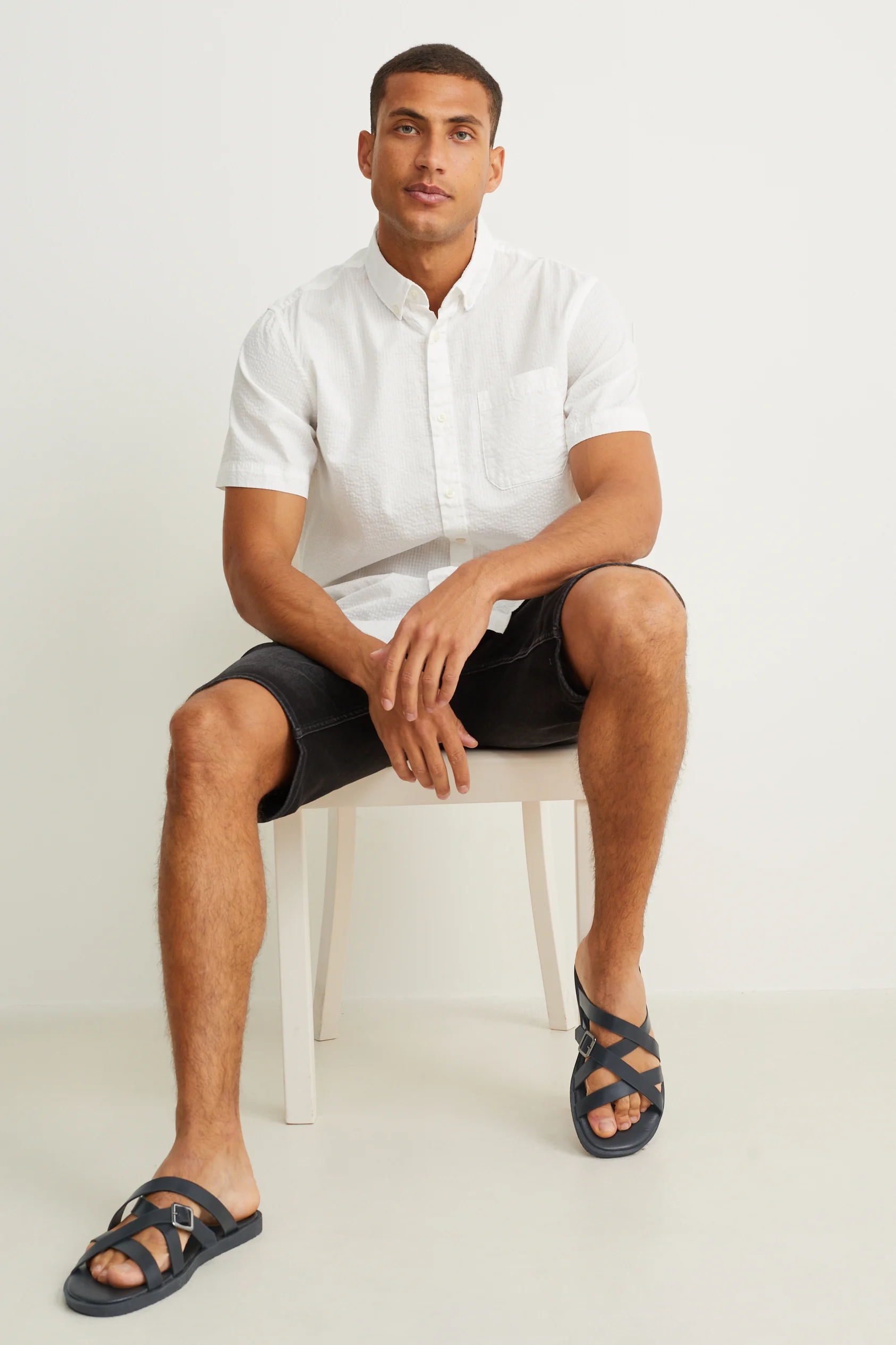 Sandals - faux leather