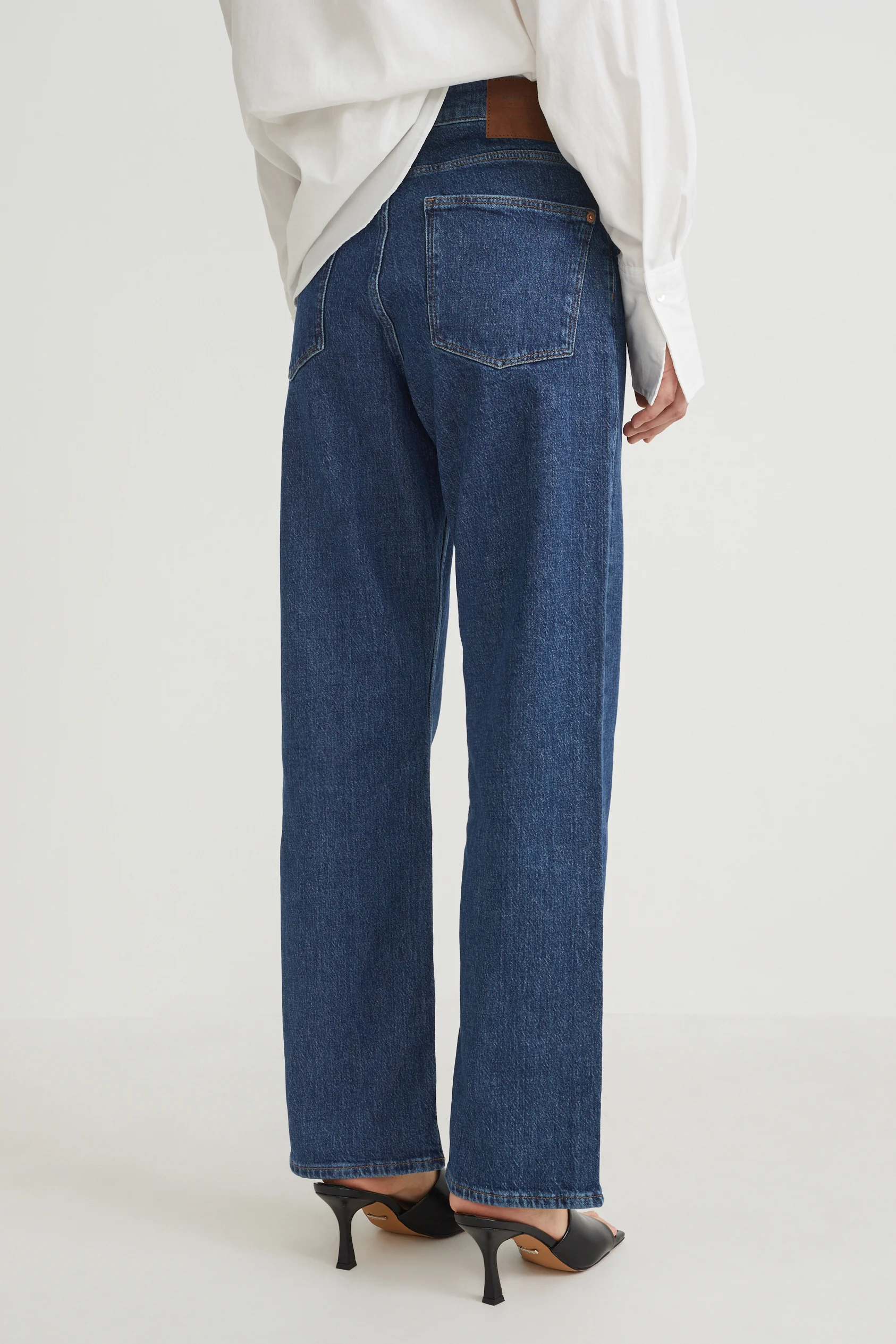 Relaxed jeans - high waist - LYCRA?