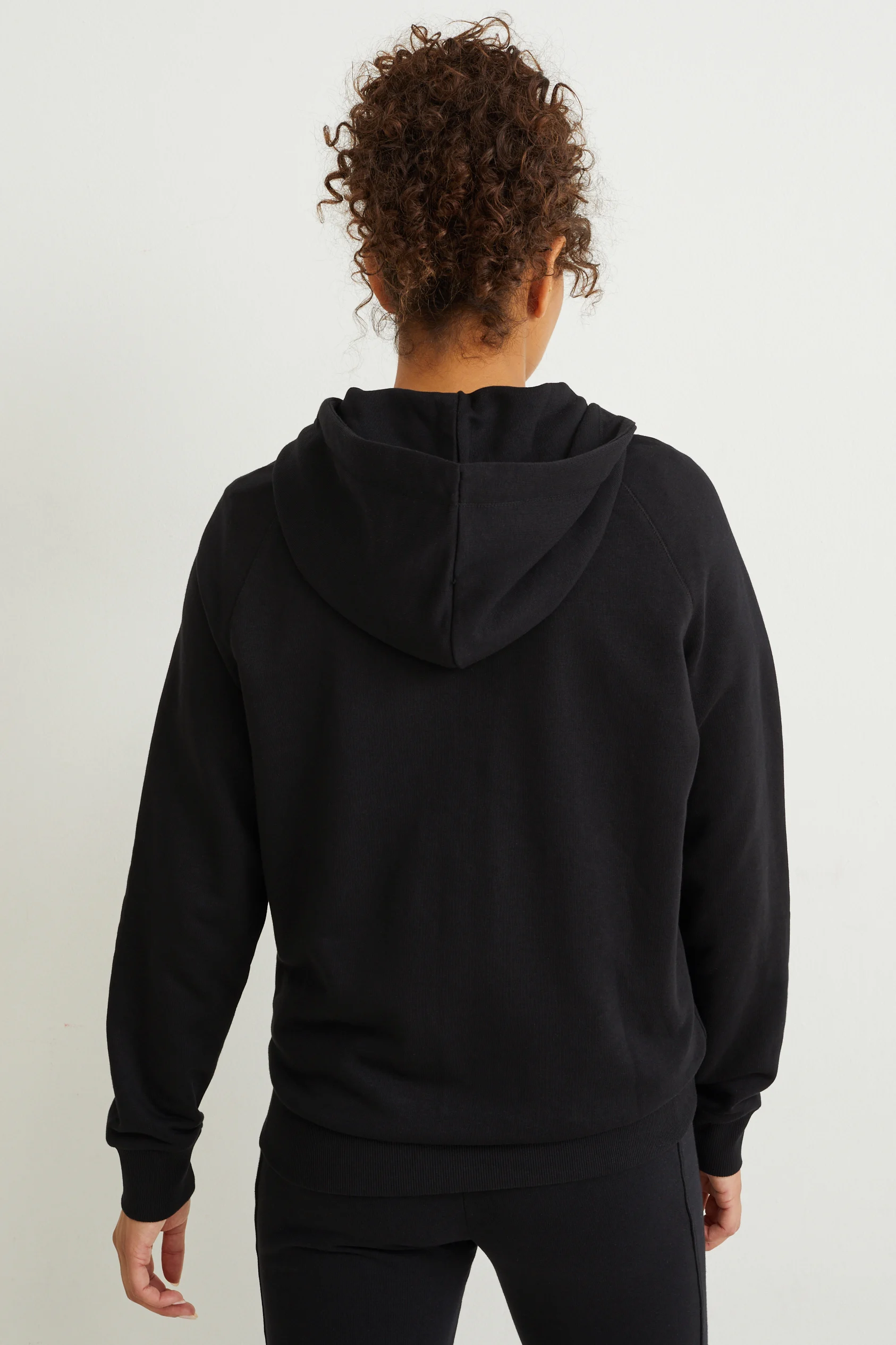 Active zip-through hoodie