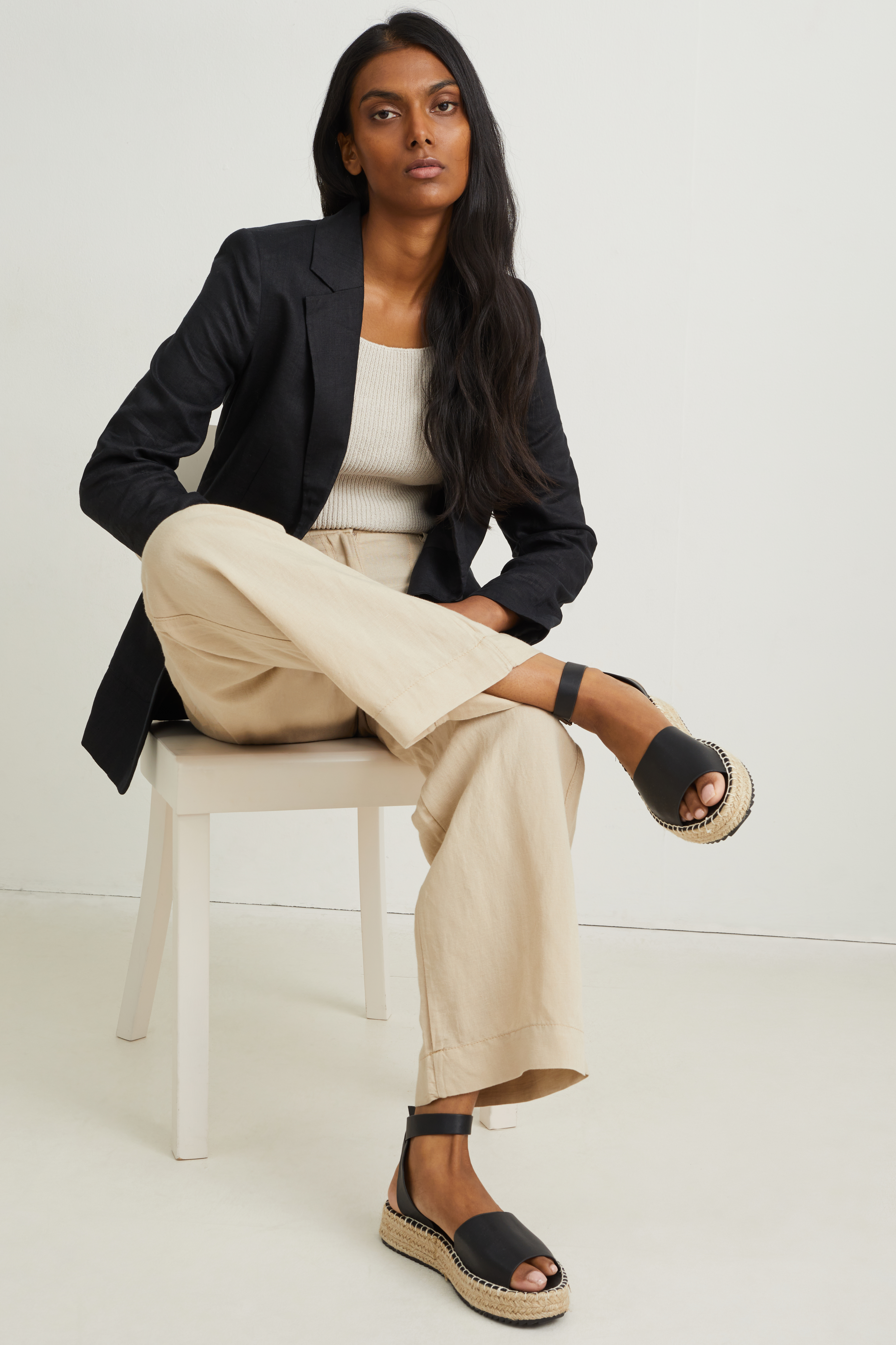 Espadrilles - faux leather