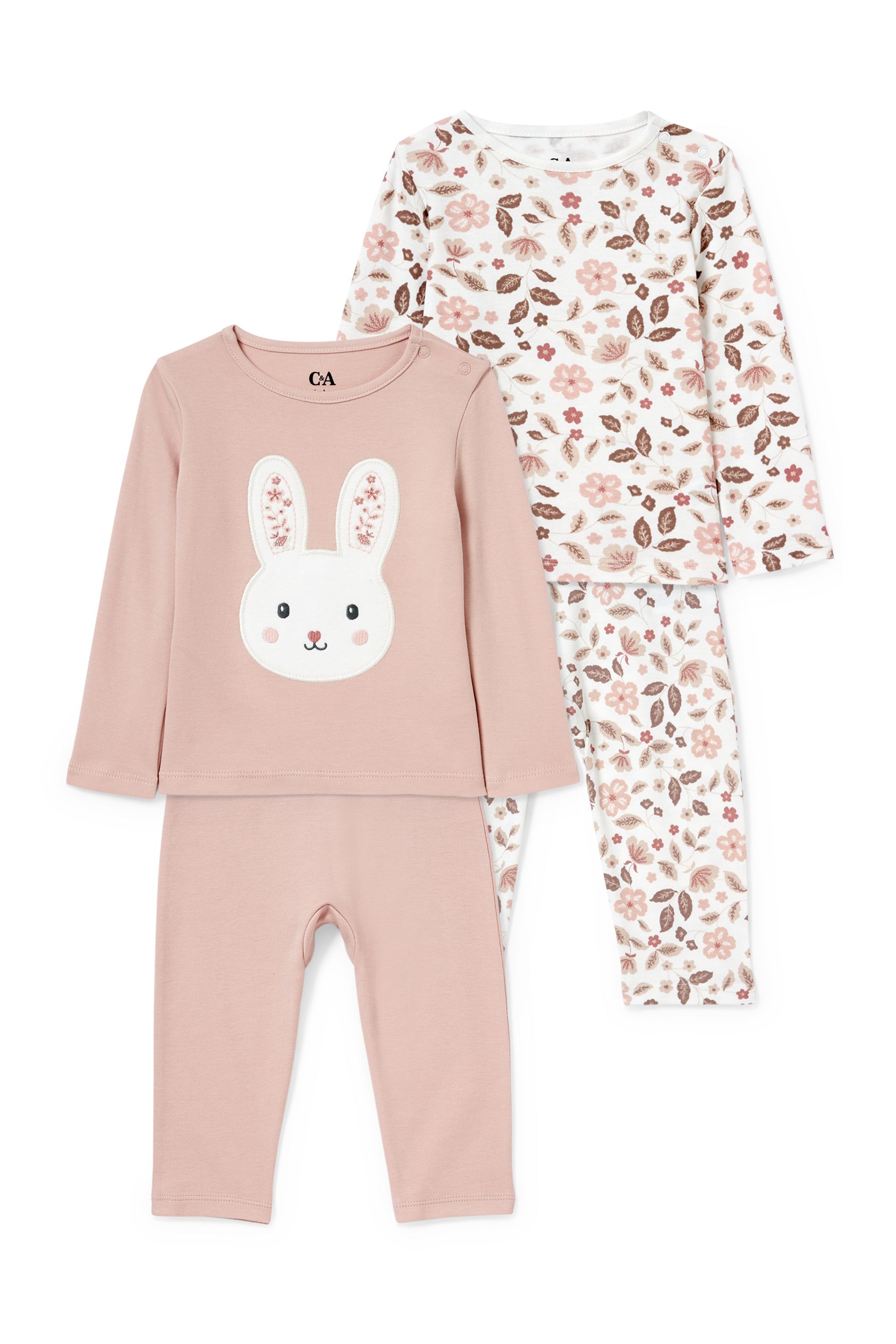 Multipack of 2 - baby pyjamas - 4 piece