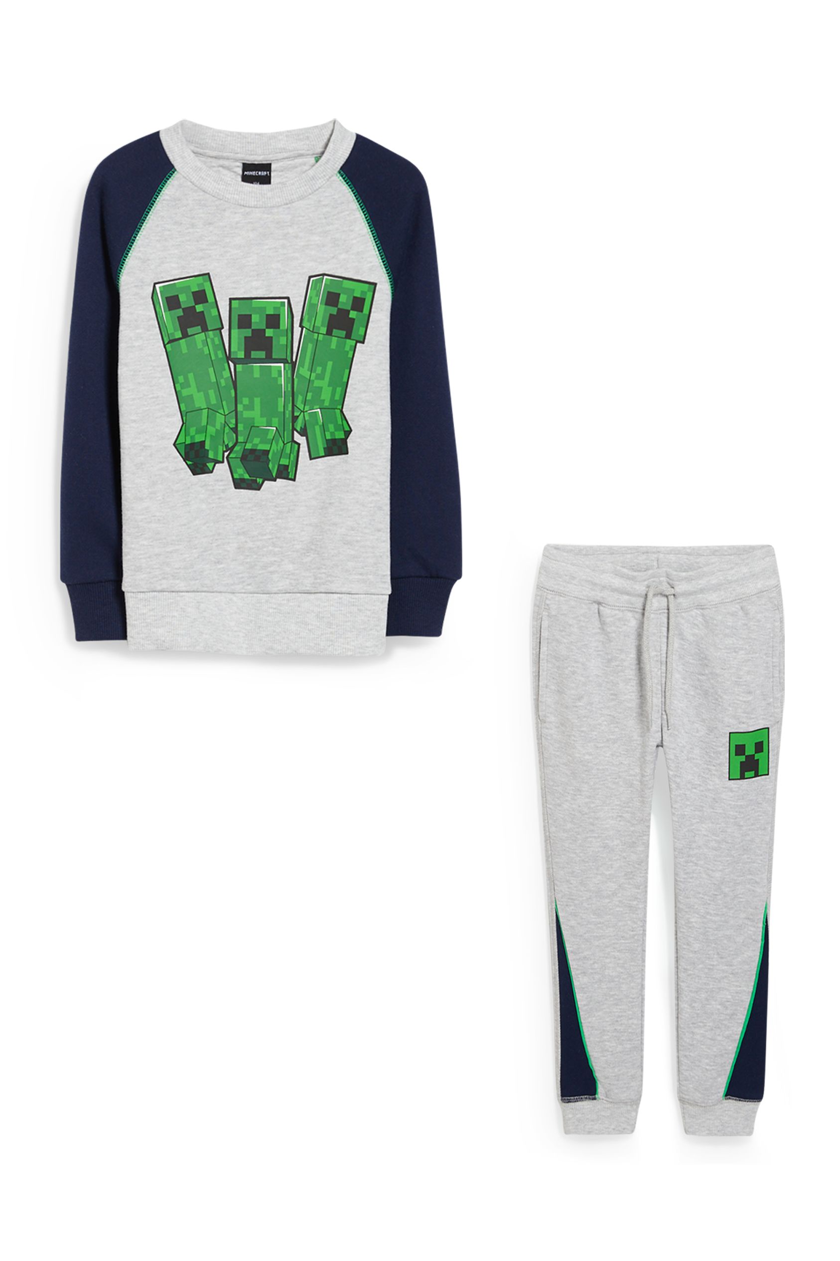 Minecraft - set - sweatshirt and joggers - 2 piece