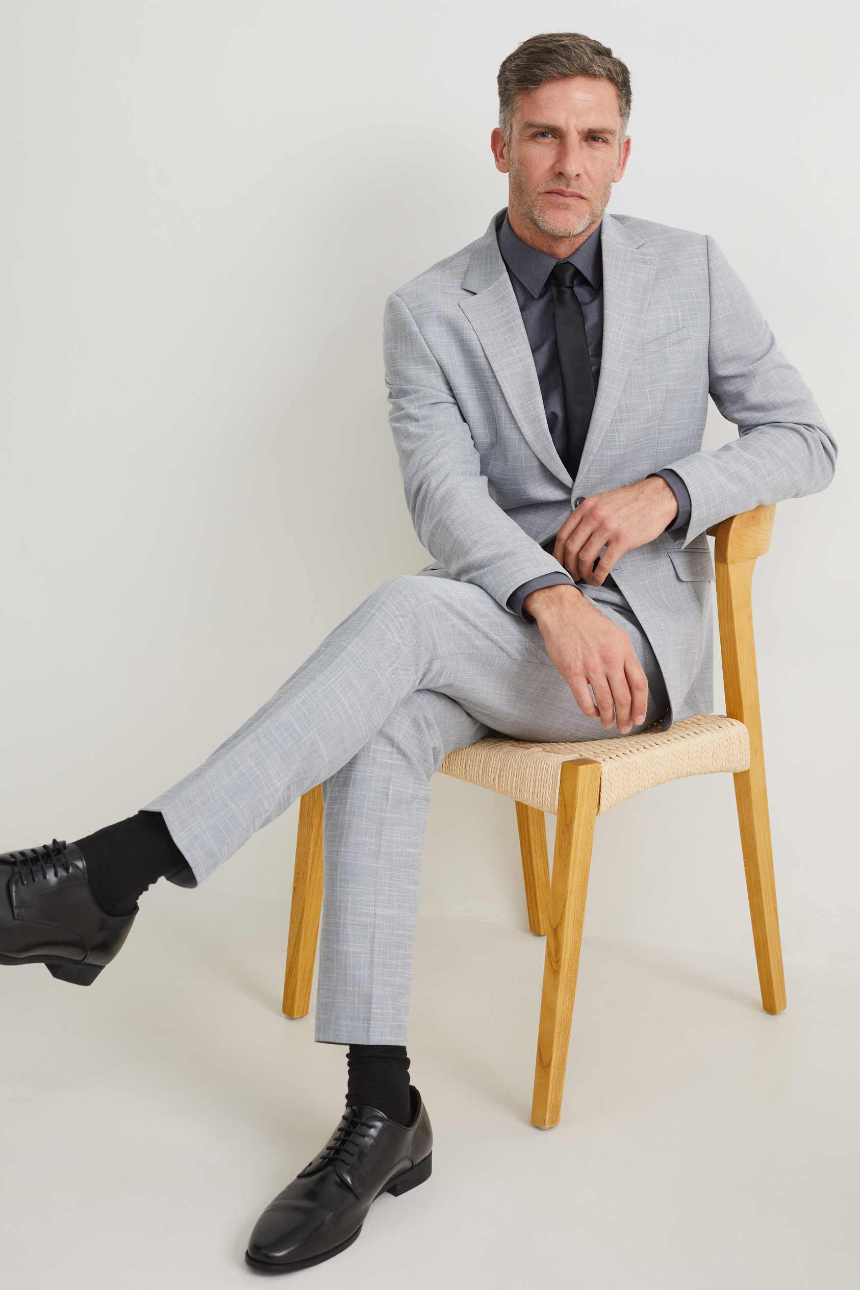 Business shirt - slim fit - kent collar - easy-iron