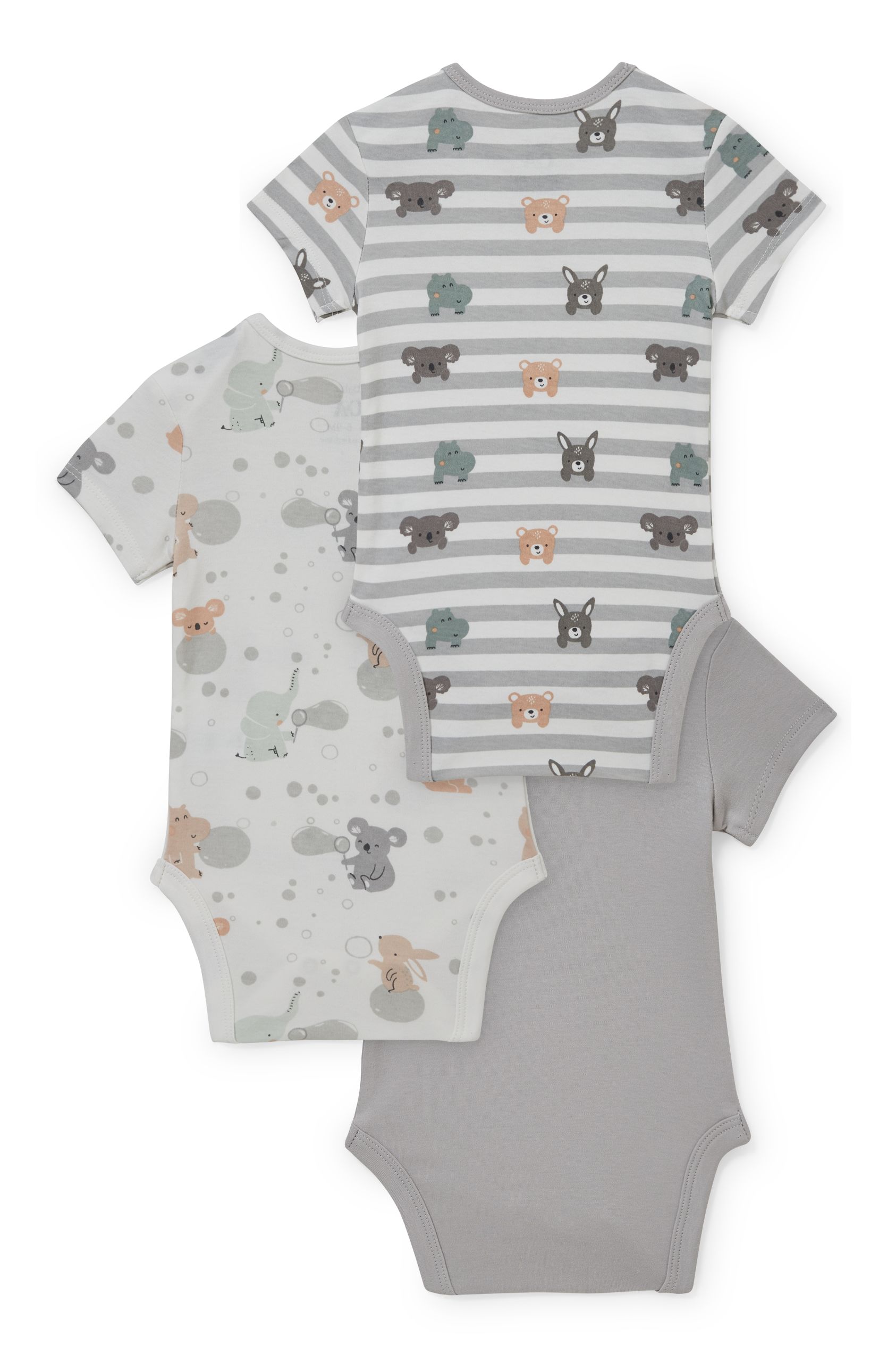 Multipack of 3 - baby bodysuit