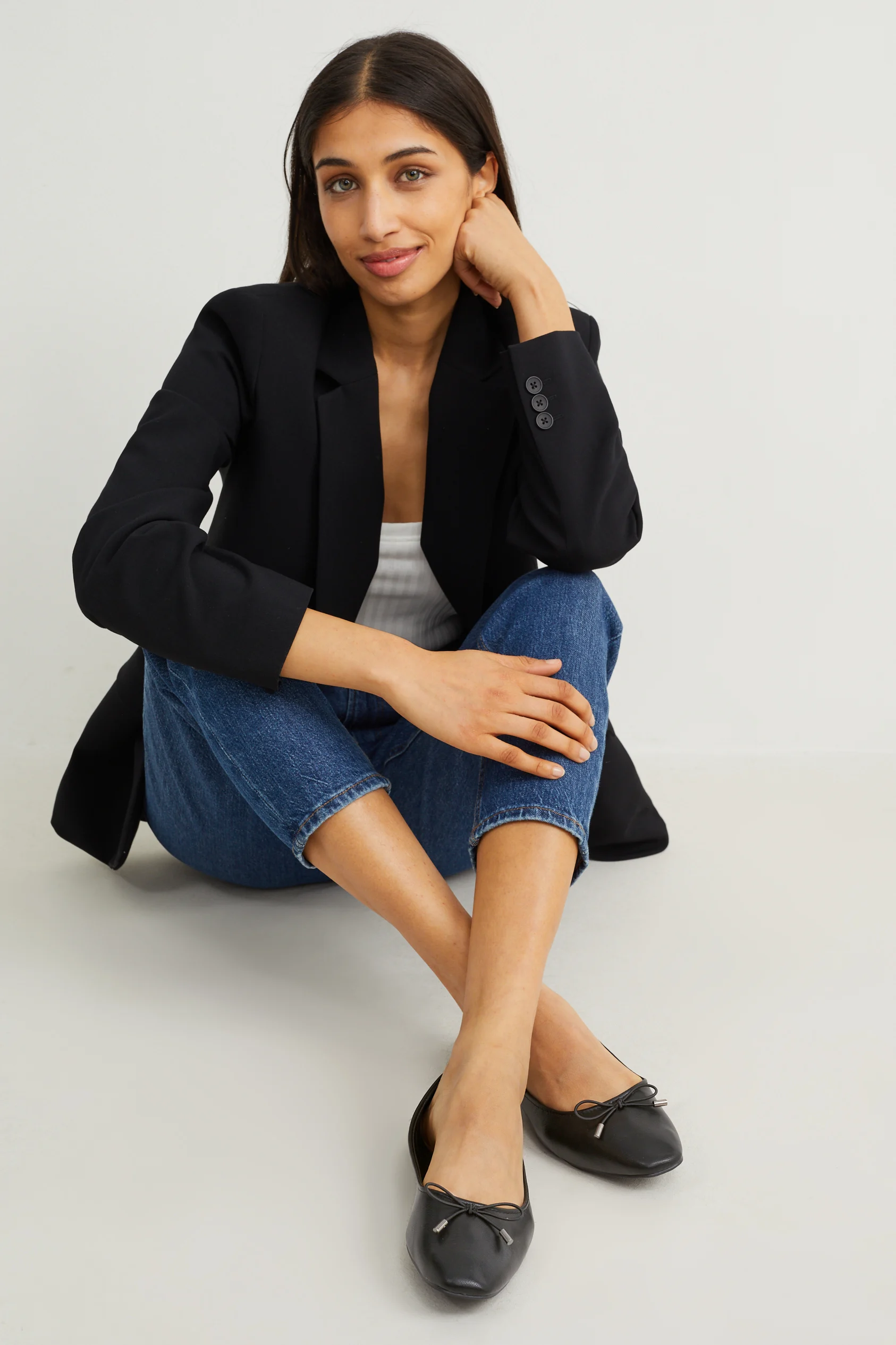 Ballerinas - faux leather