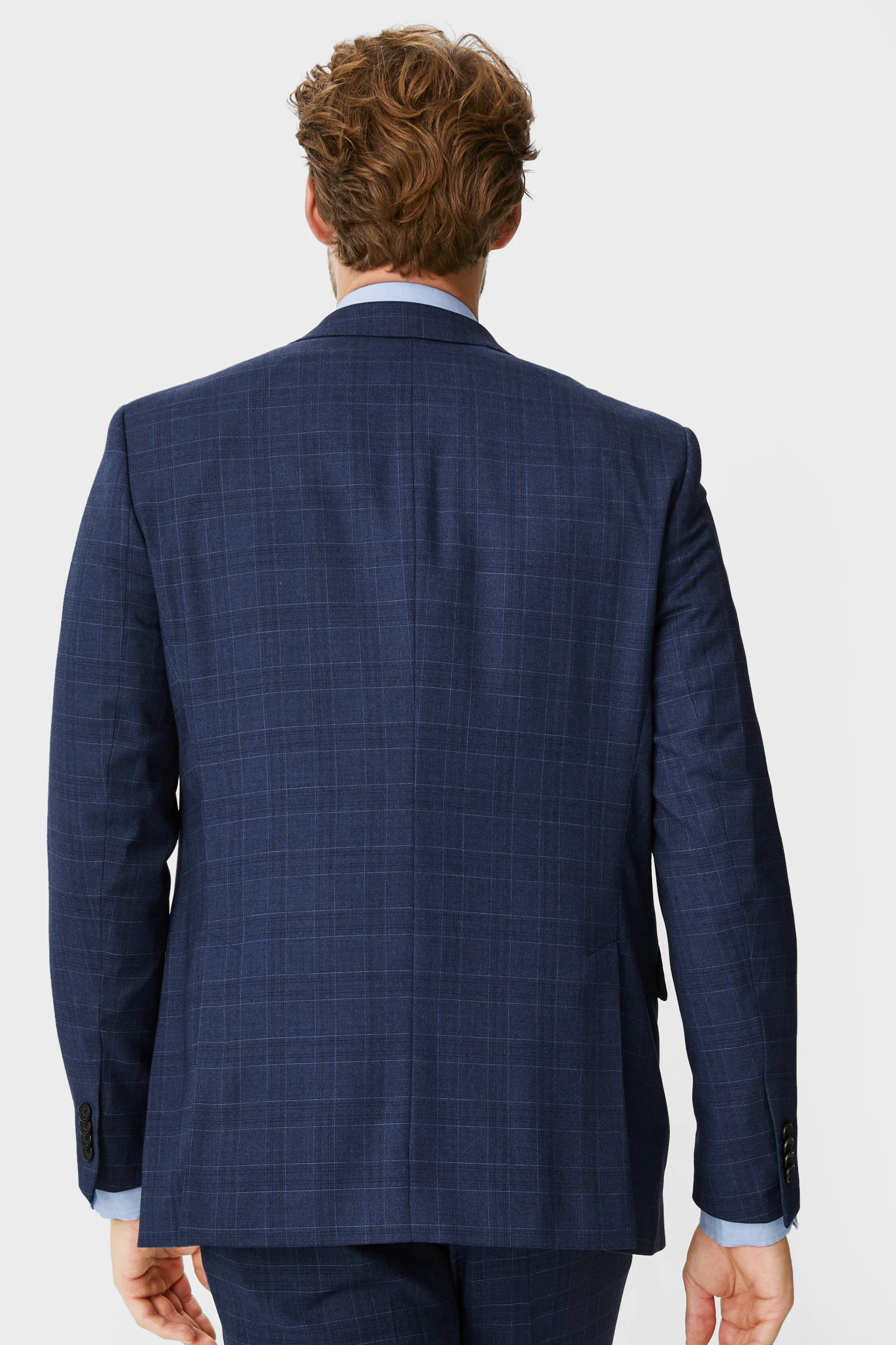 Mix-and-match suit jacket - check