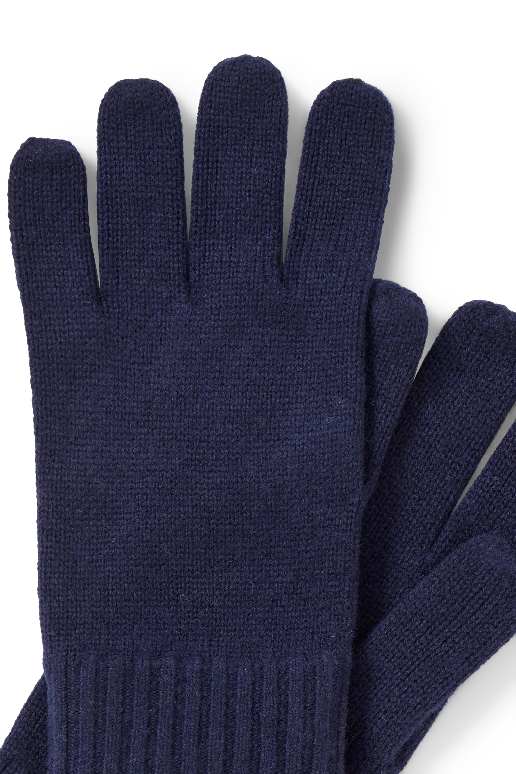 Touchscreen gloves with cashmere